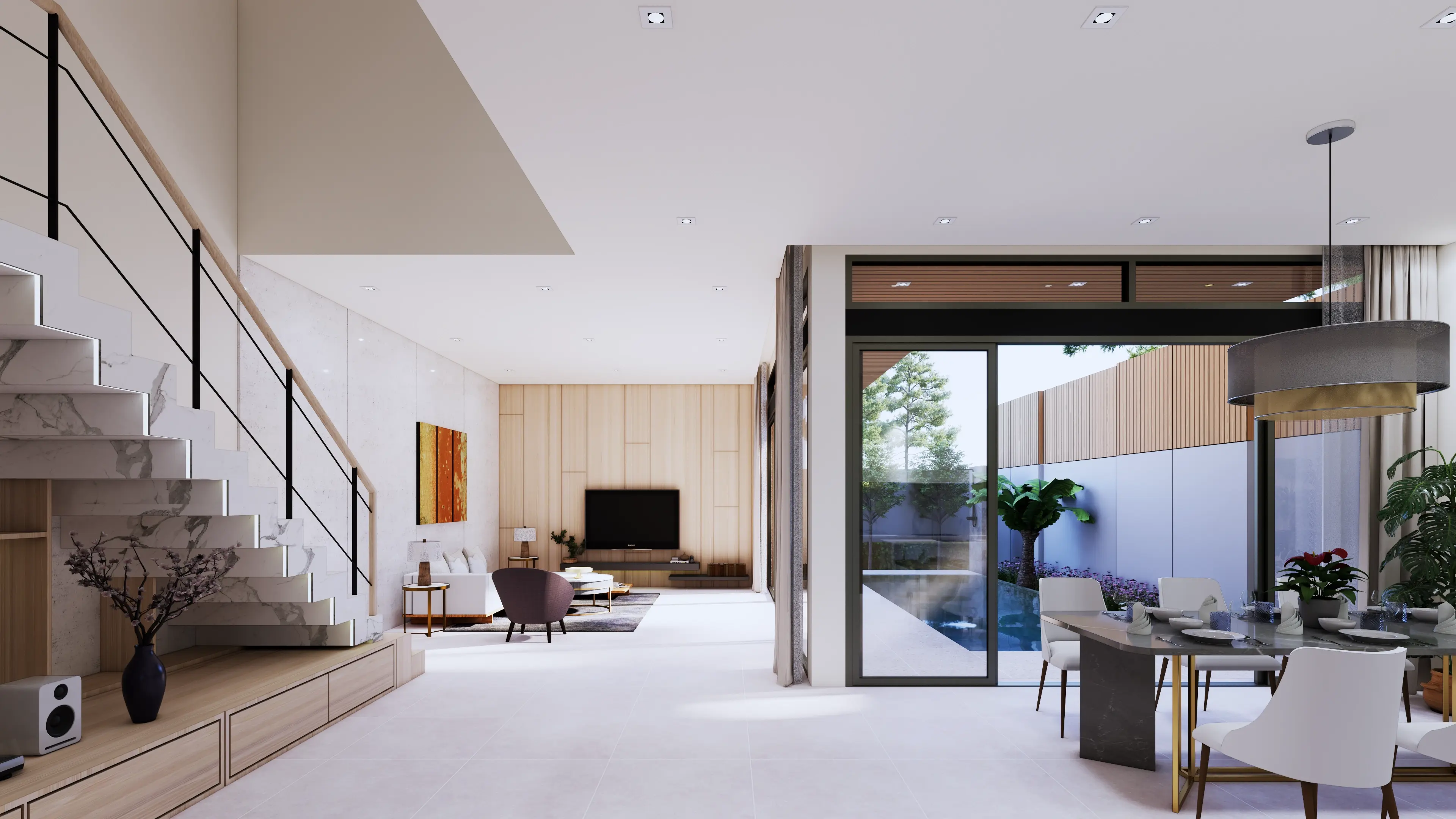 3BR Modern Tropical Villa in Bangjo – Pasak: Seamless Indoor-Outdoor Elegance