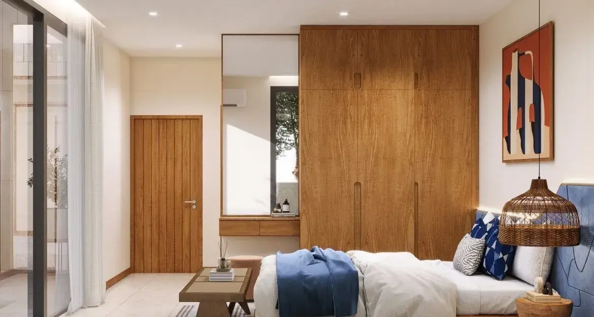 A unique collection of 3-bedroom pool villas