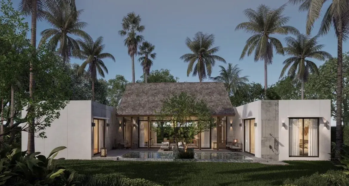 A unique collection of 3-bedroom pool villas