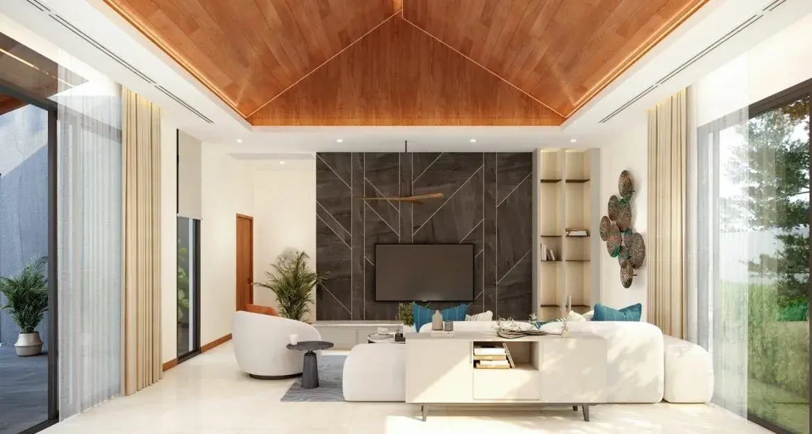 A unique collection of 3-bedroom pool villas