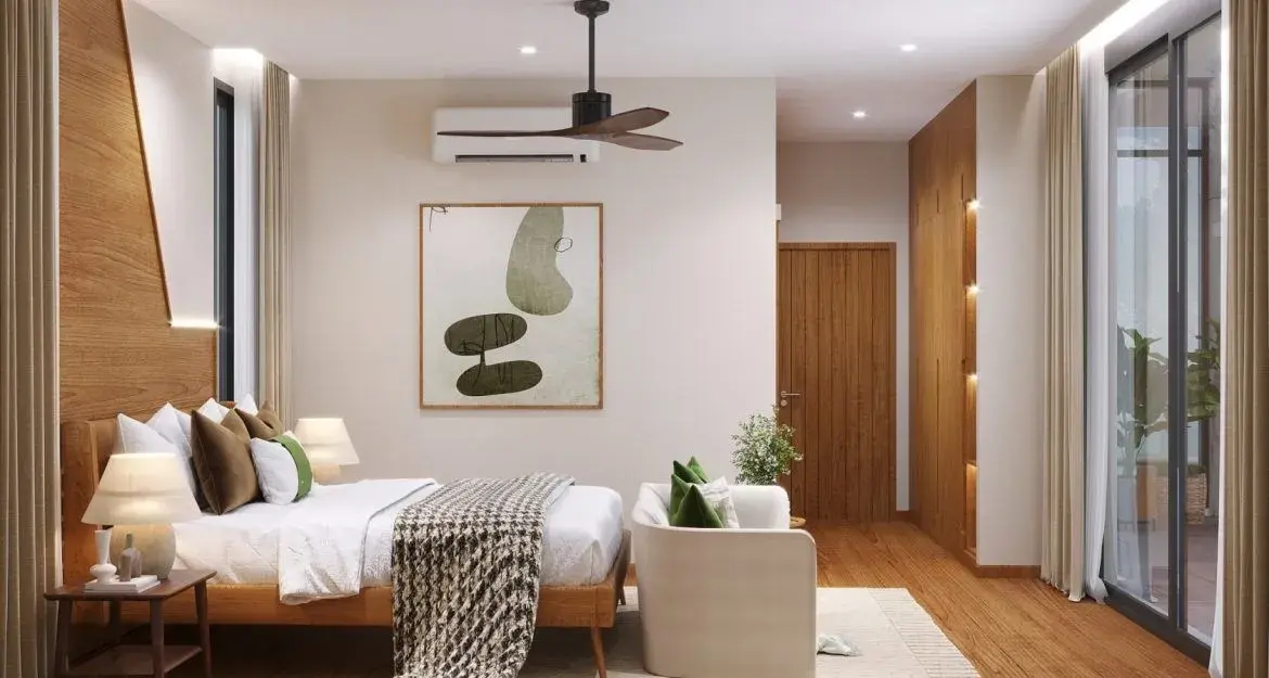 A unique collection of 3-bedroom pool villas