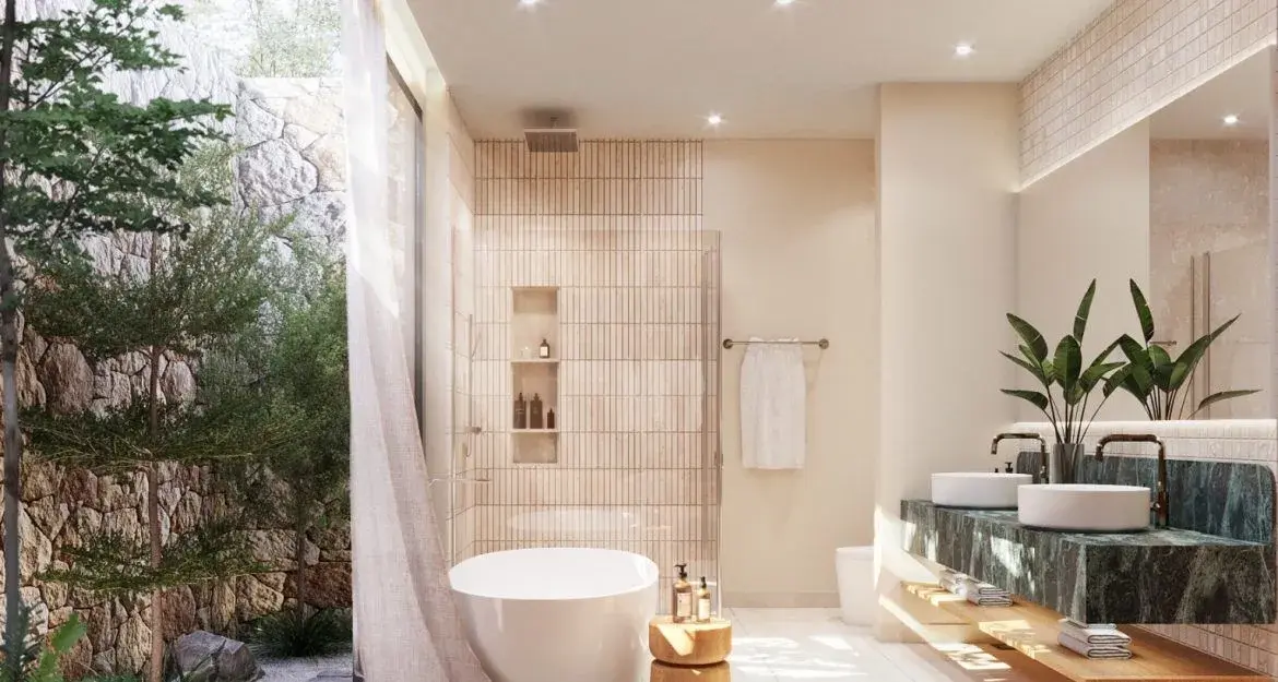 A unique collection of 3-bedroom pool villas