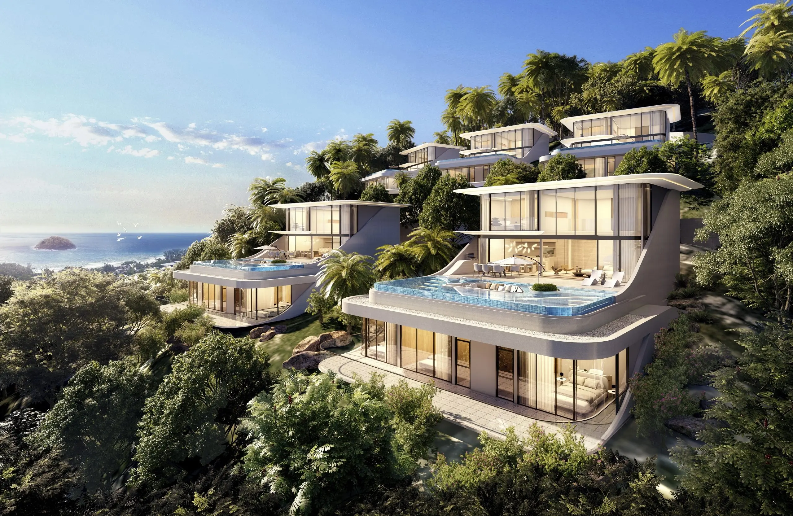 Ultra-Luxury Sea View Villas in Kata Beach, Phuket 