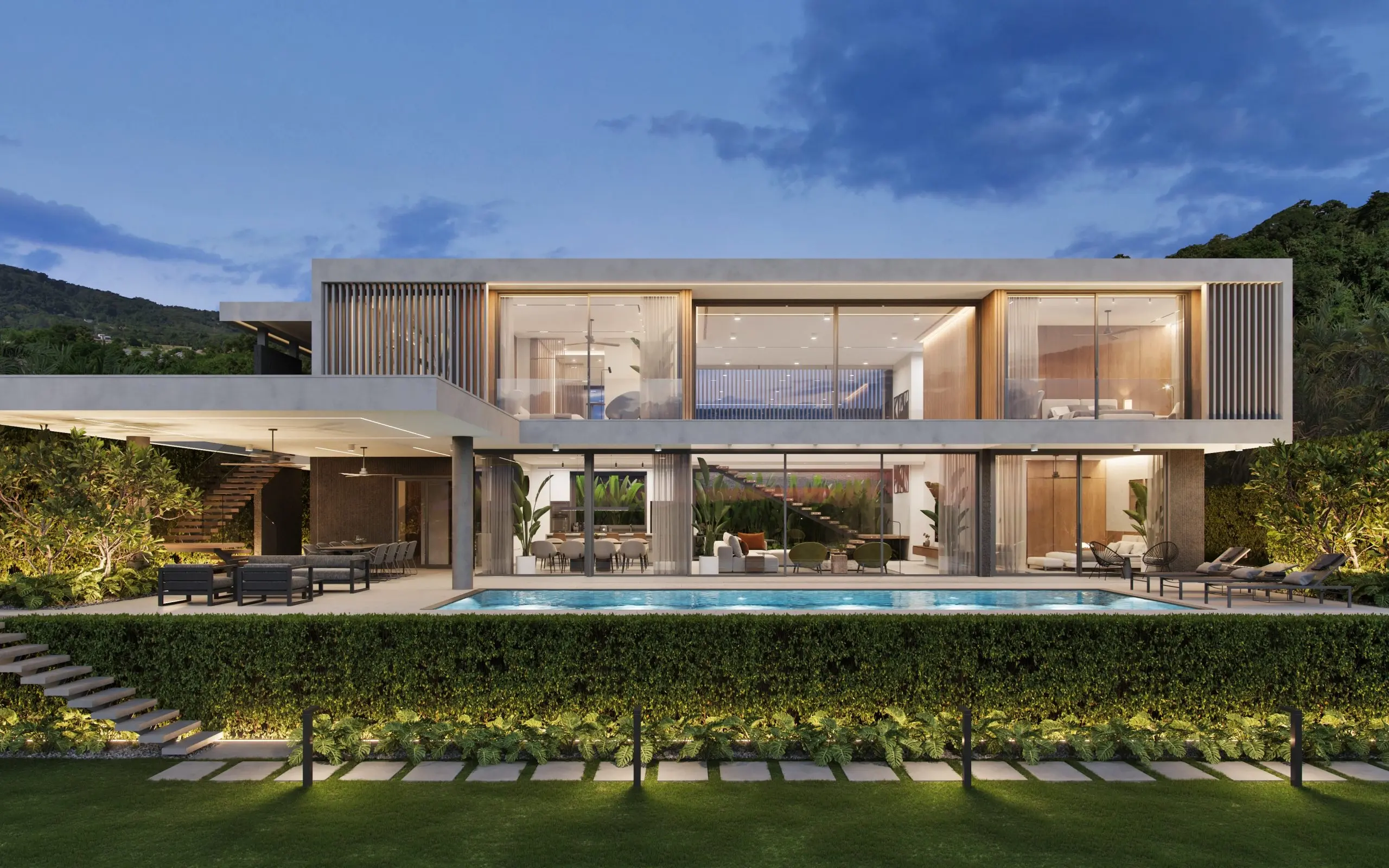 4-6 BR Luxurious Private Villas in Tranquil Phuket Paradise at Koh kaew