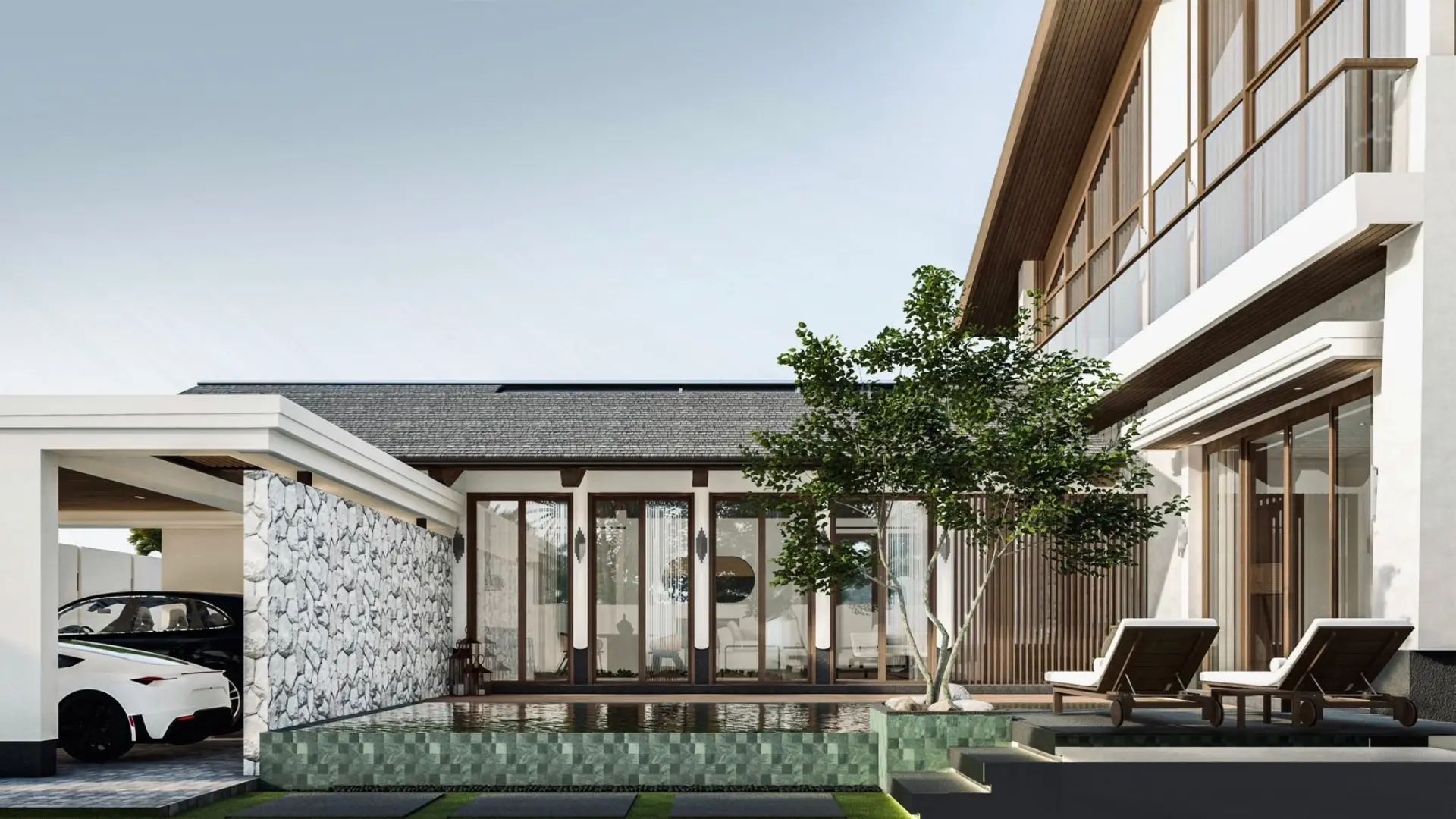 4-5 Bed Room Exclusive Boutique Pool Villas in Cherng Talay's Prime Location