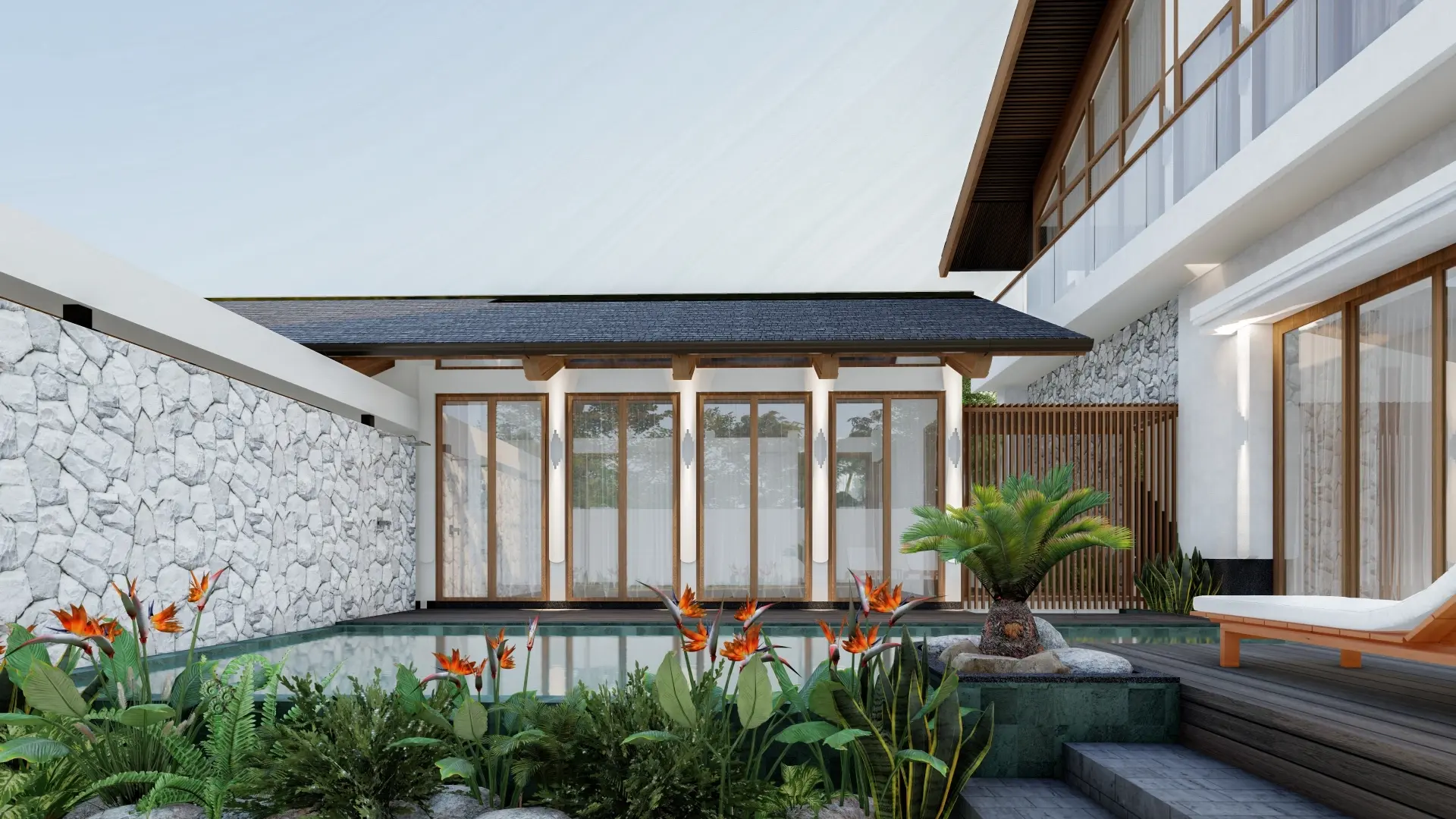 4-5 Bed Room Exclusive Boutique Pool Villas in Cherng Talay's Prime Location