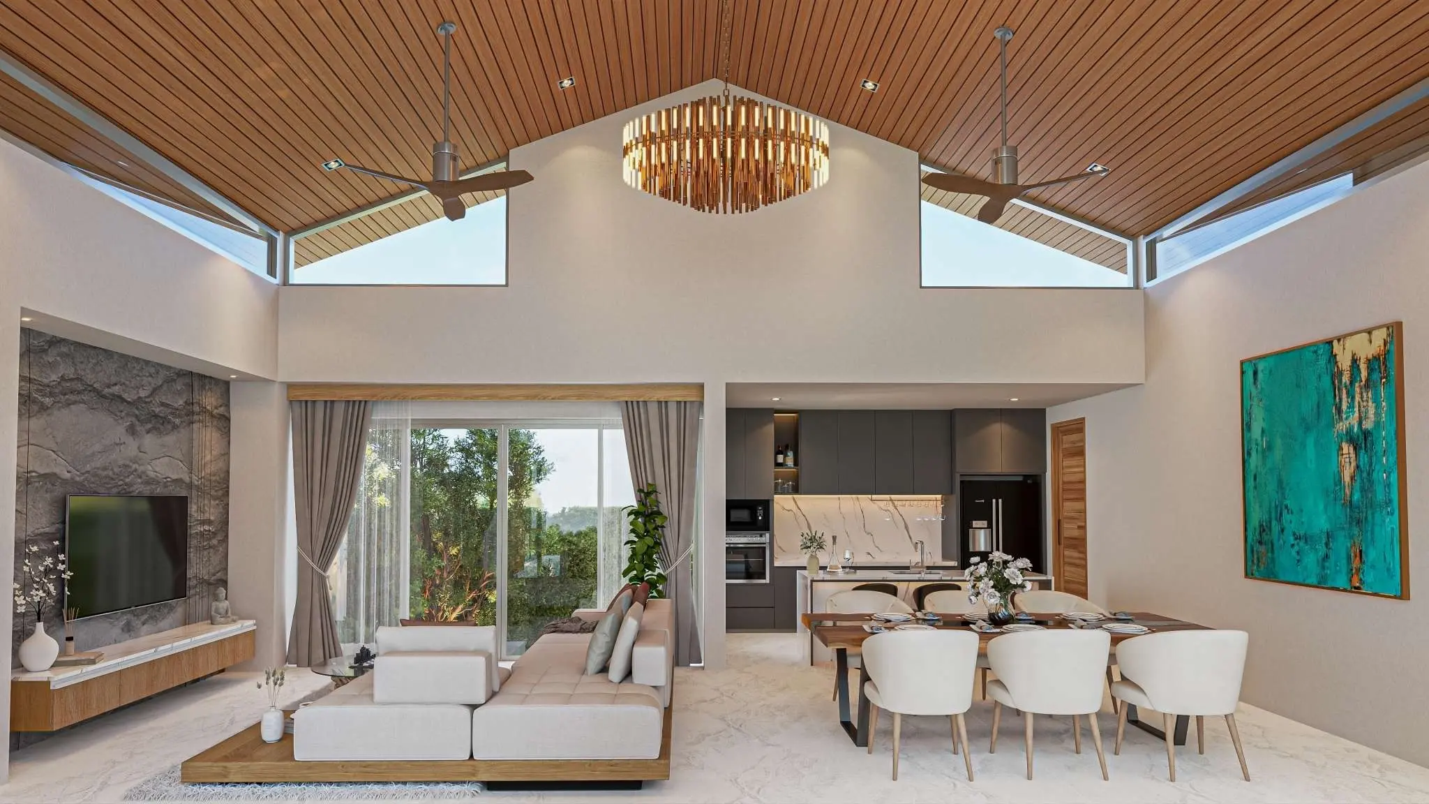 3Bedrooms Luxurious Tropical Villas Near Phuket Beaches and Airport