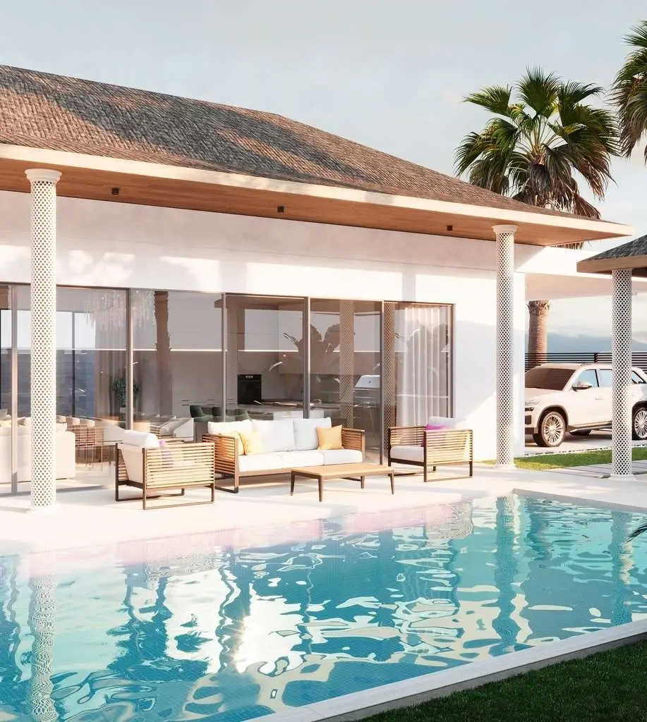 3 Bedrooms Modern Tropical Villas in the Heart of Cherng Talay