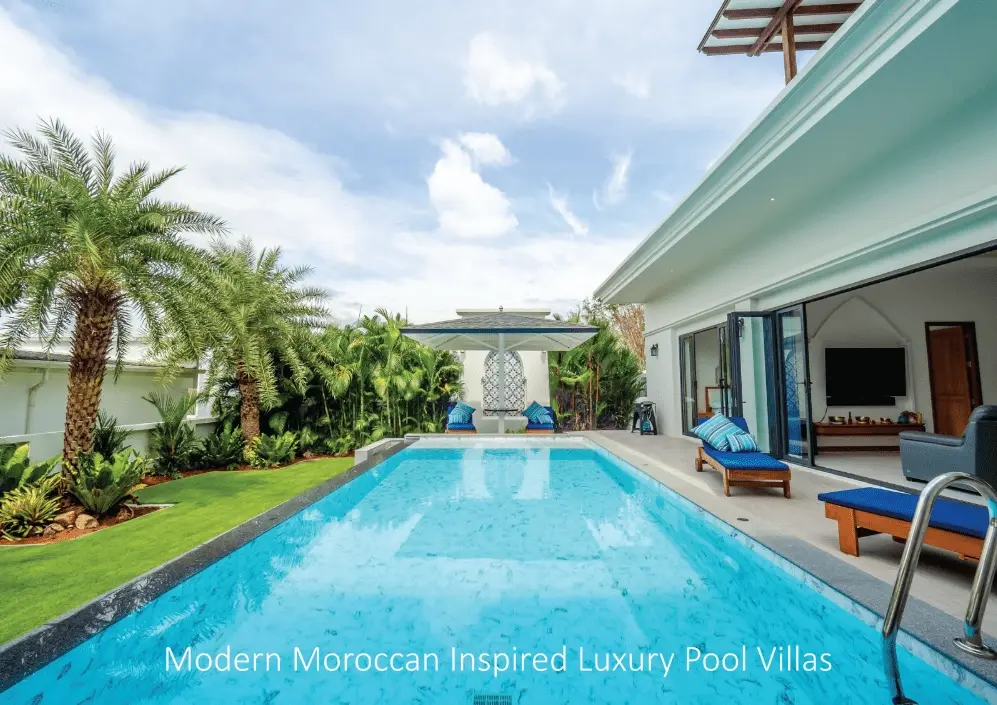 Moroccan-Style Pool Villa in Tranquil Choeng Thale: Luxury Meets Serenity For rent