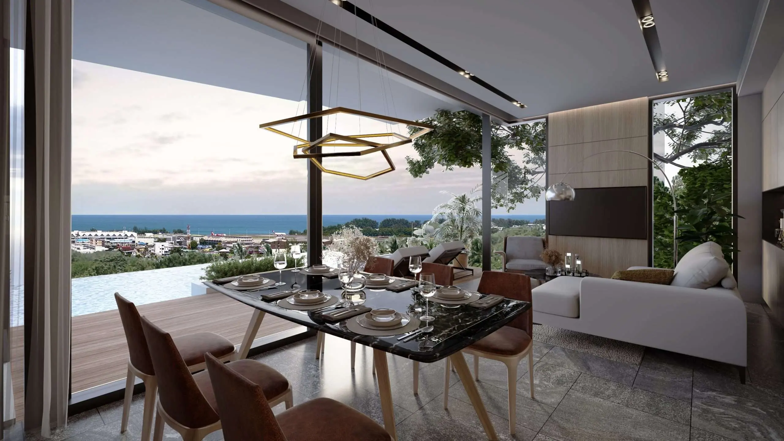 3 Bedrooms Luxurious Hillside Villas with Breathtaking Andaman Sea Views
