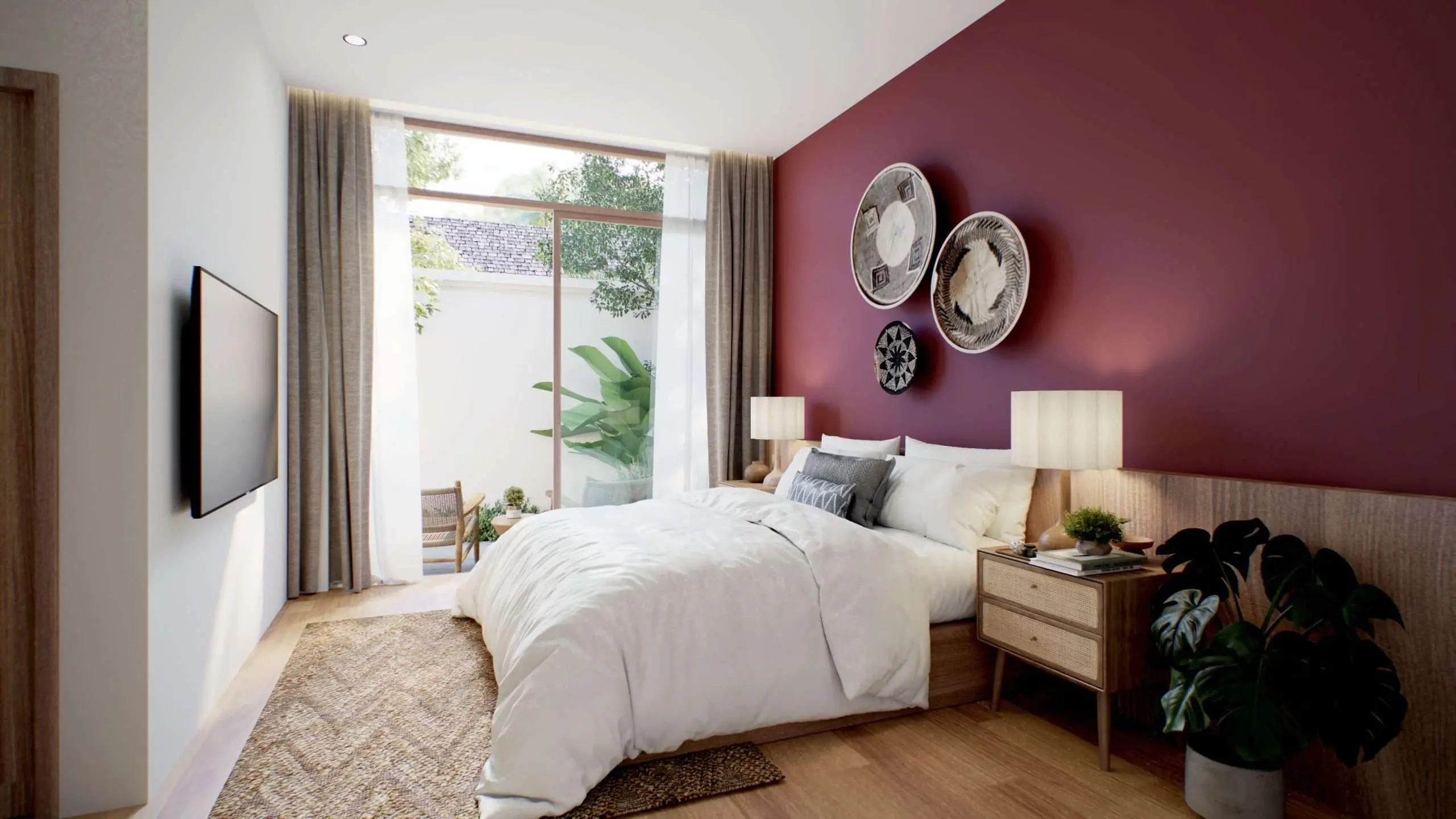 2-4 Bedrooms Modern Balinese-Style Pool Villas in a Serene Tropical Retreat