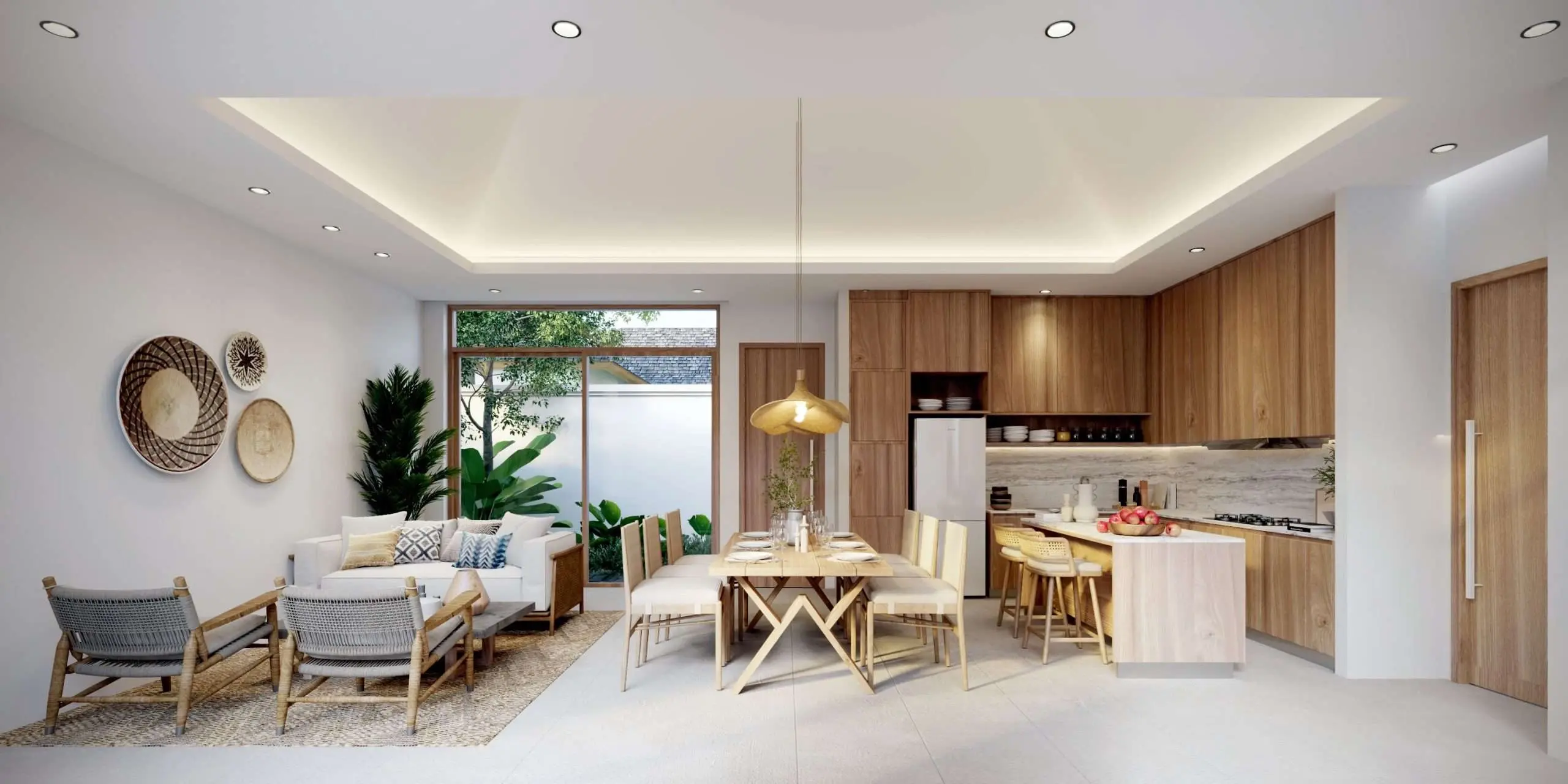 2-4 Bedrooms Modern Balinese-Style Pool Villas in a Serene Tropical Retreat