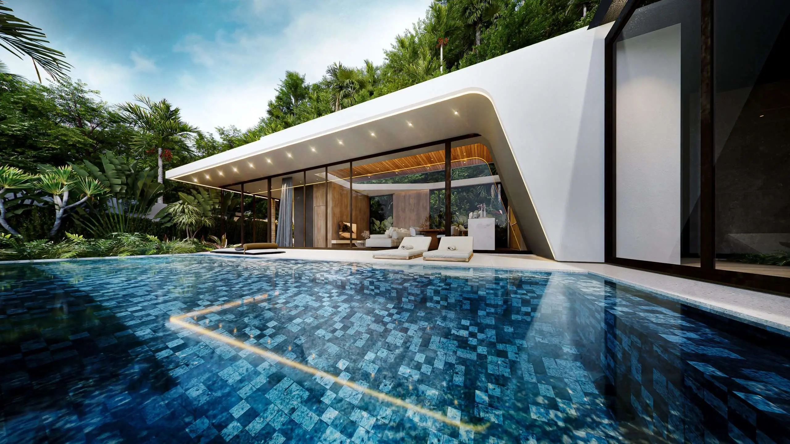 A Perfect Blend of Modern Living &amp; Tropical Tranquility  2-3 Bedrooms