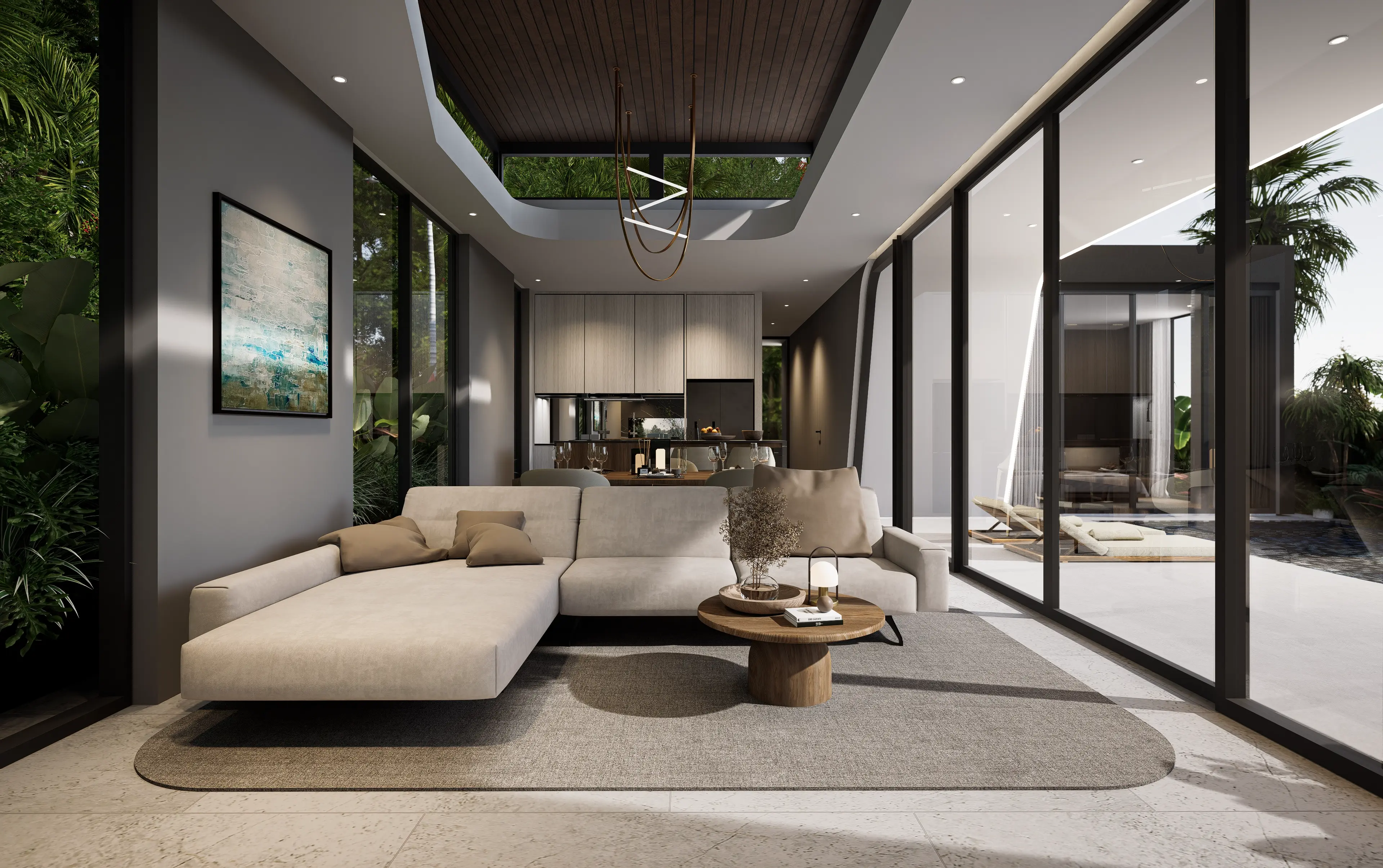 A Perfect Blend of Modern Living &amp; Tropical Tranquility  2-3 Bedrooms
