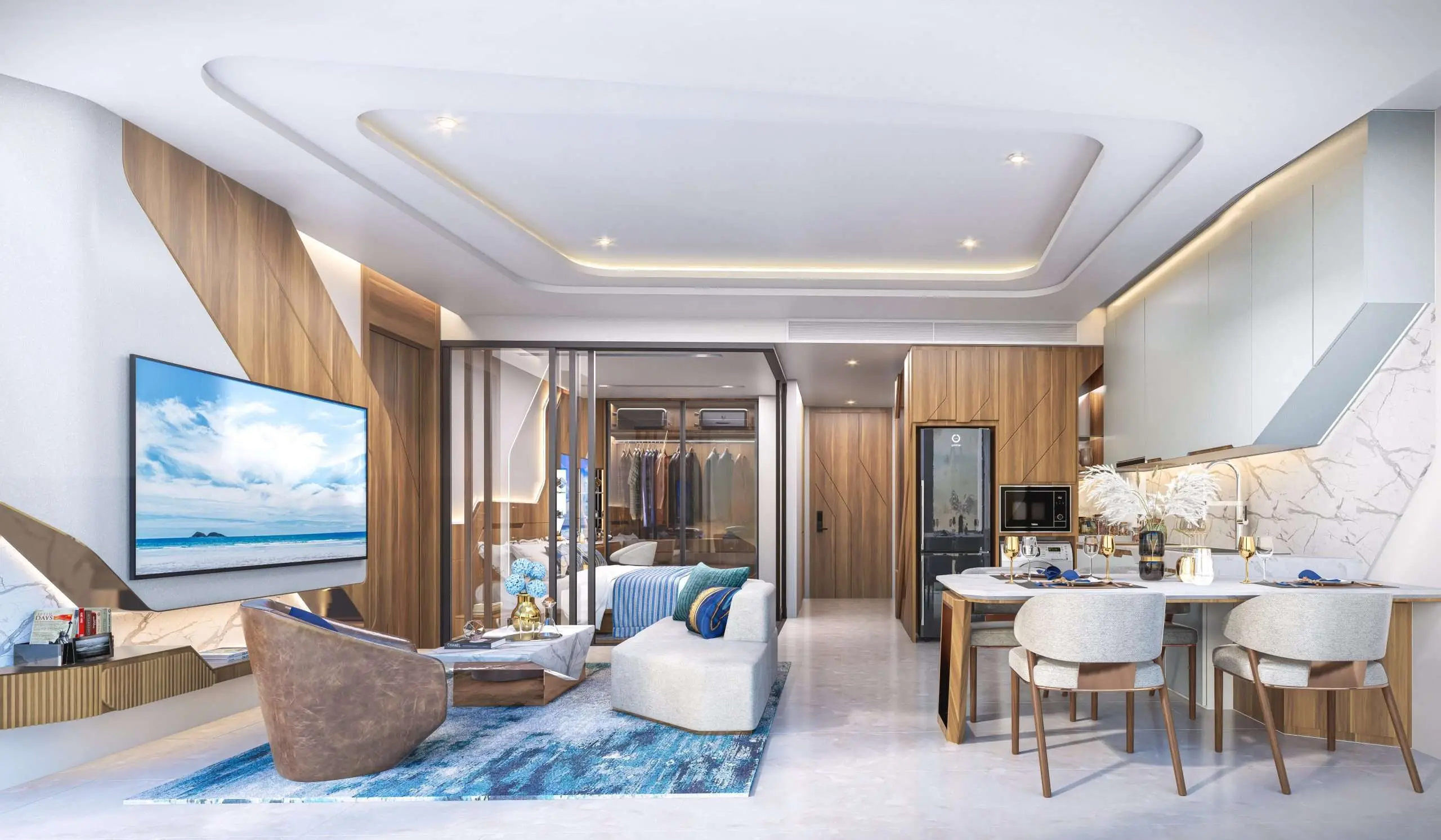 Luxury Redefined: Smart, Stylish, and Serene Living 1-3 Bedrooms Condo residence