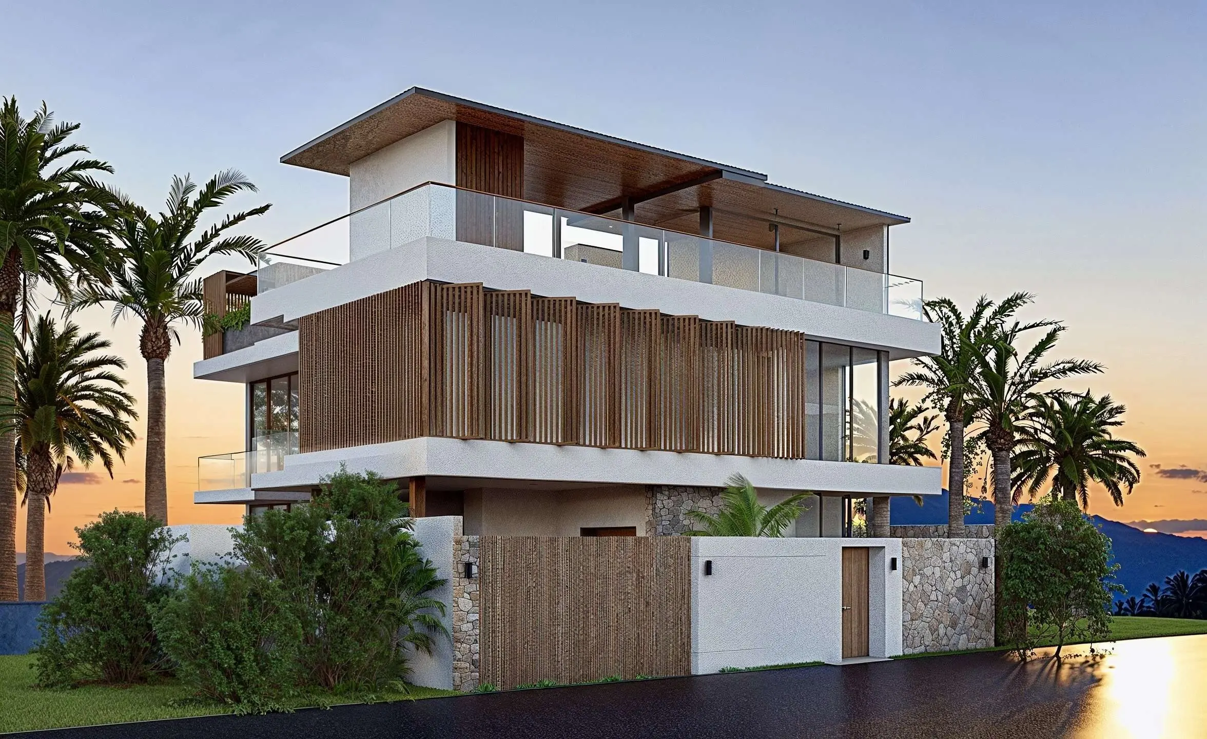 Luxury 3-Bedroom Modern Tropical Villas – Bang Kon Thi, Soi Masjid (Near Rawai/Naiharn)