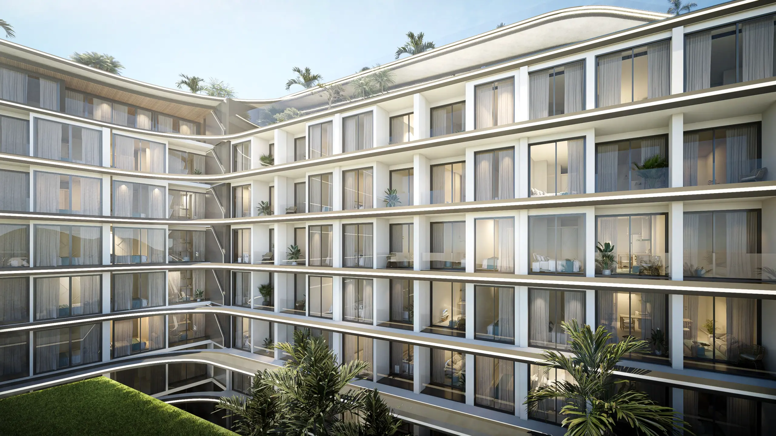 Modern 1-3 Bedroom condominium for sale in Naiharn