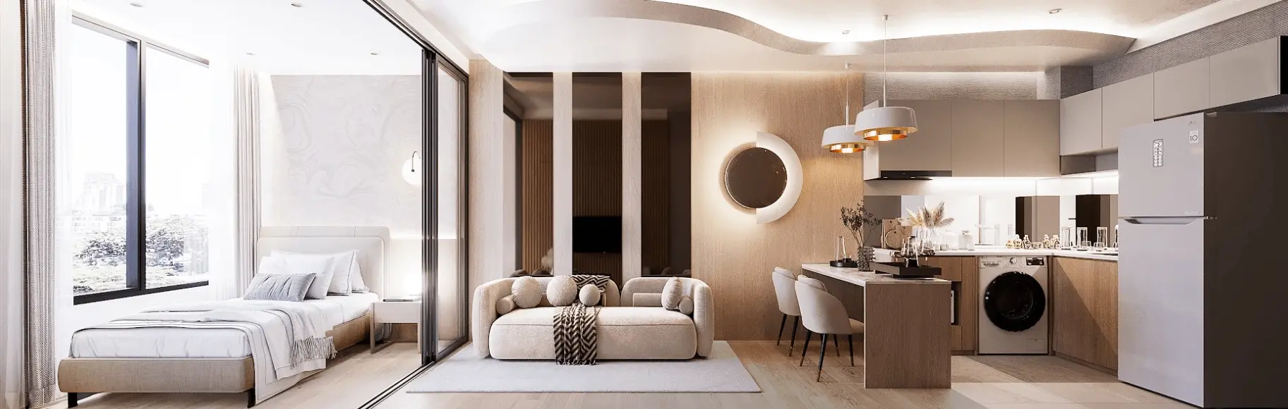 Studio - 2 Bedroom Plus Condominium for Investment in Sri Sunthorn