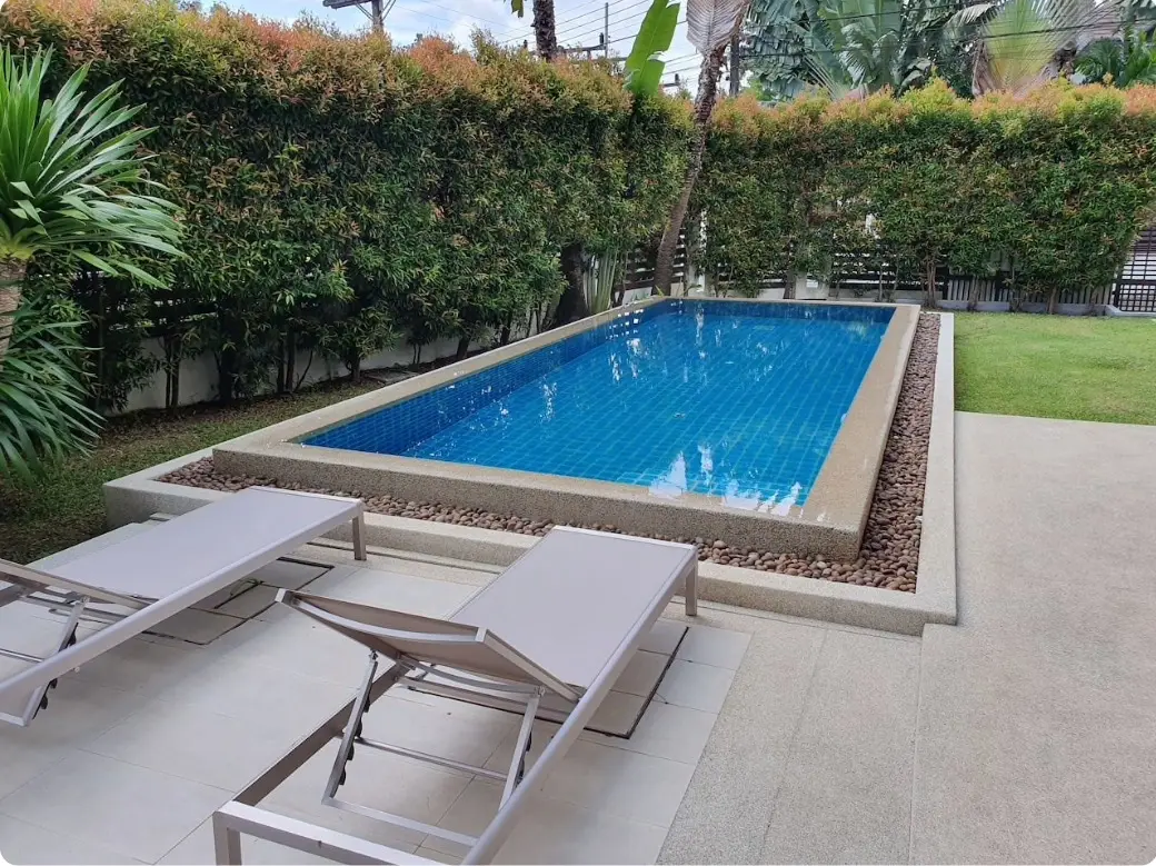3 Bedroom Pool Villa for Rent near Loch Palm 