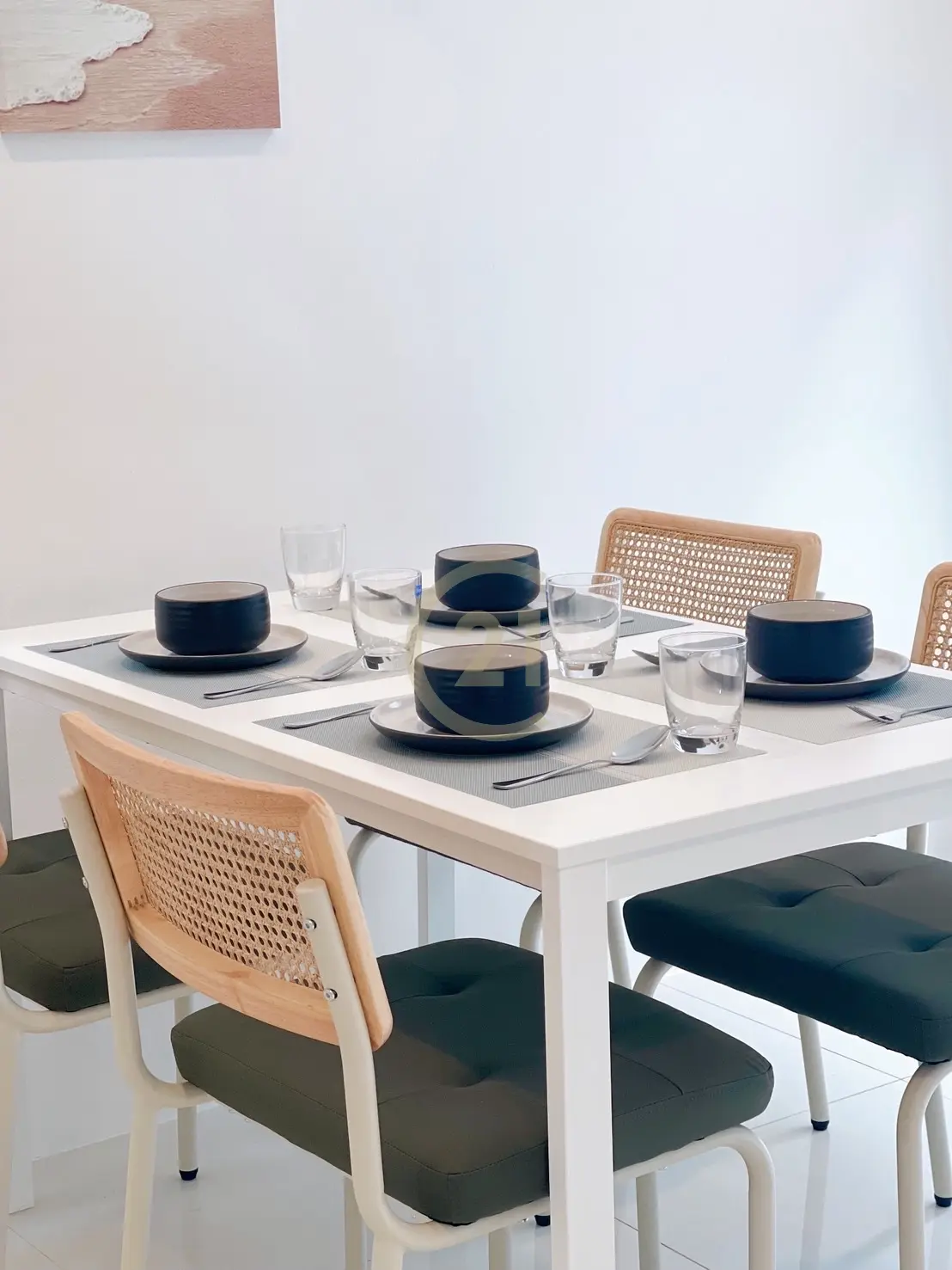 2 Bedroom + 1 Working room for rent at East Bangtaoville