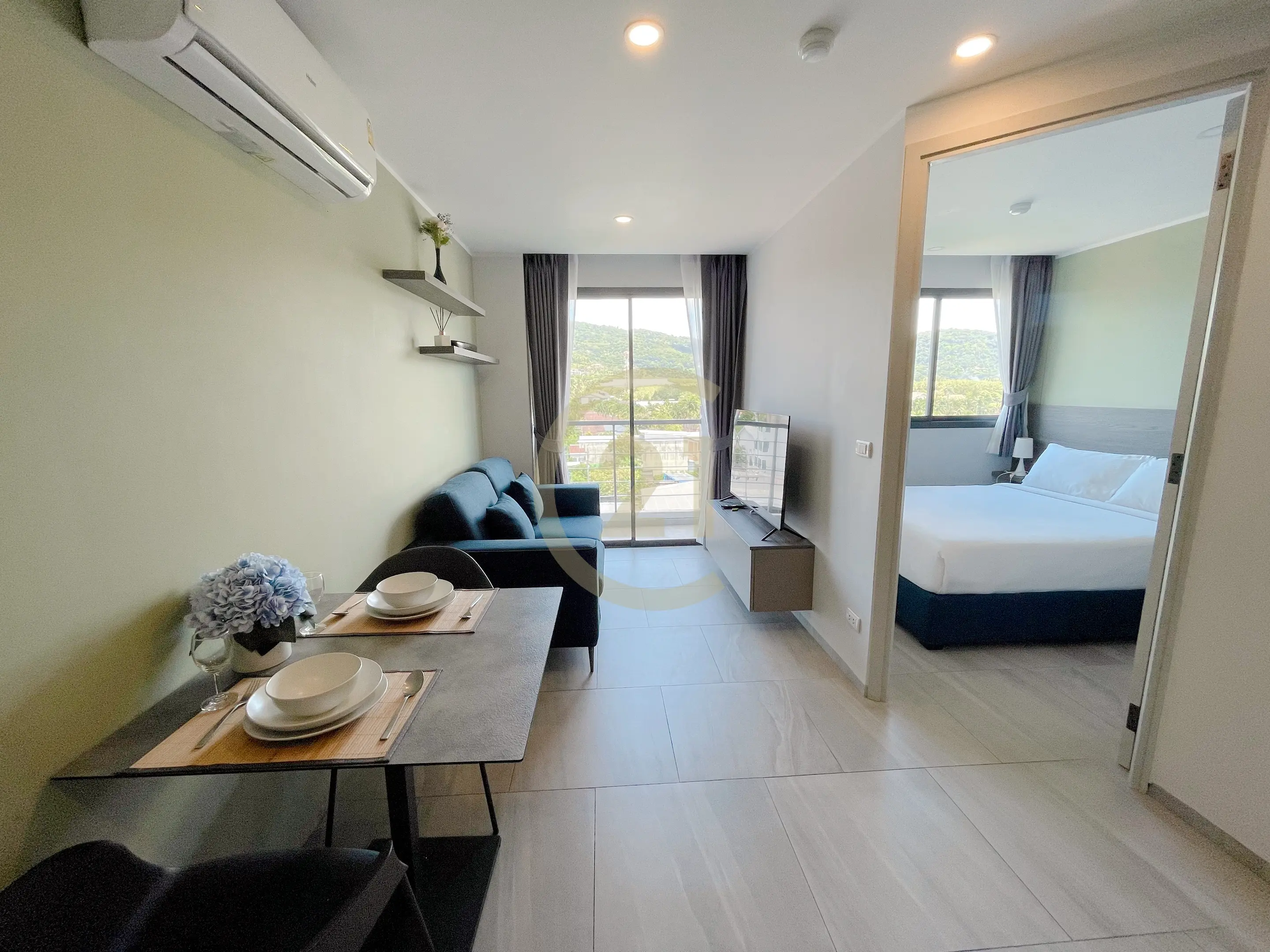 Nice view 1 Bedroom Condominium for Rent in Chalong Phuket