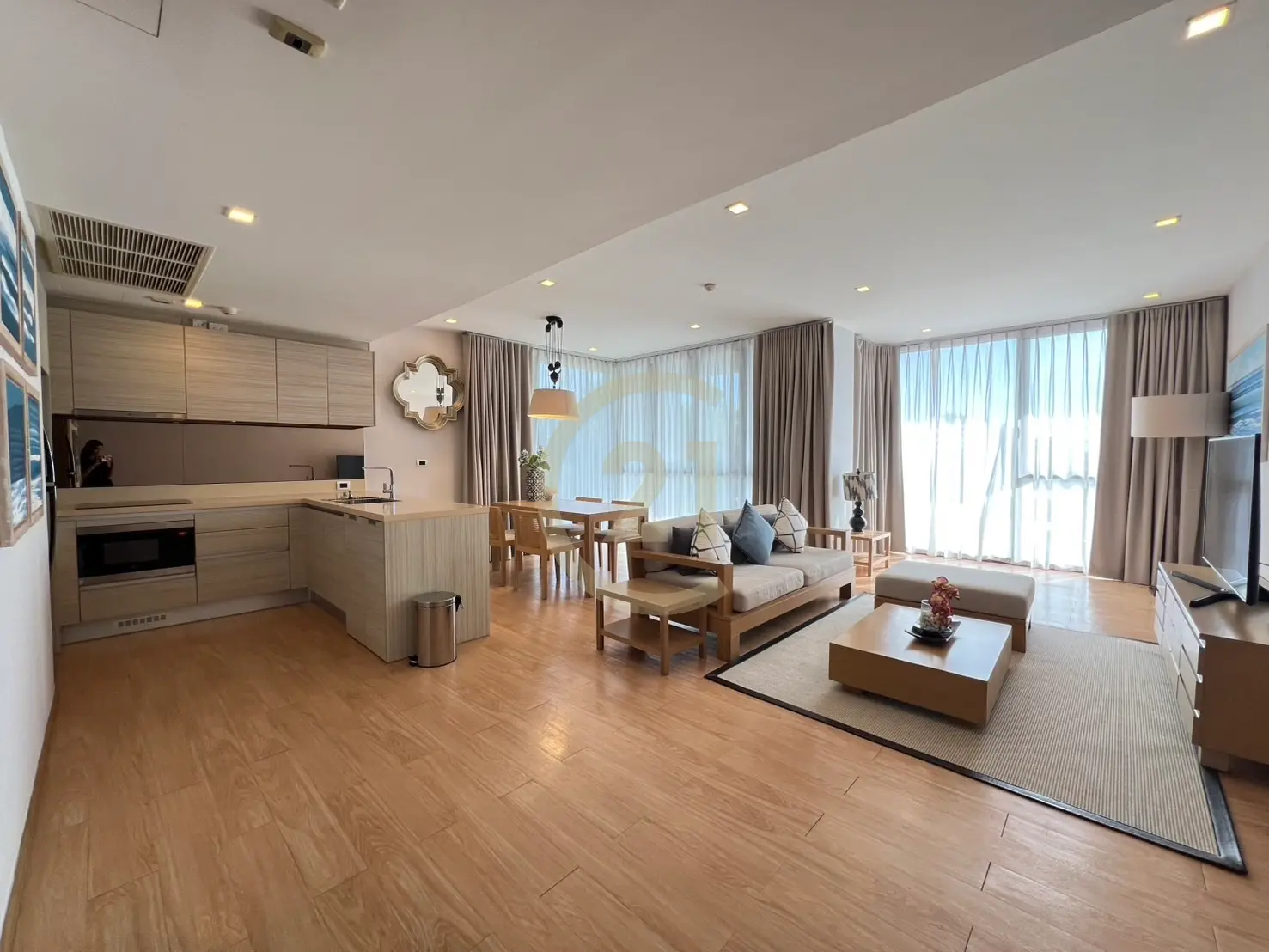2 Bedroom Duplex Seaview Condo for sale in Baan Mai Khao