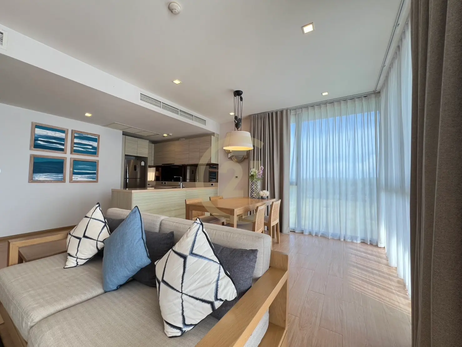 2 Bedroom Duplex Seaview Condo for sale in Baan Mai Khao
