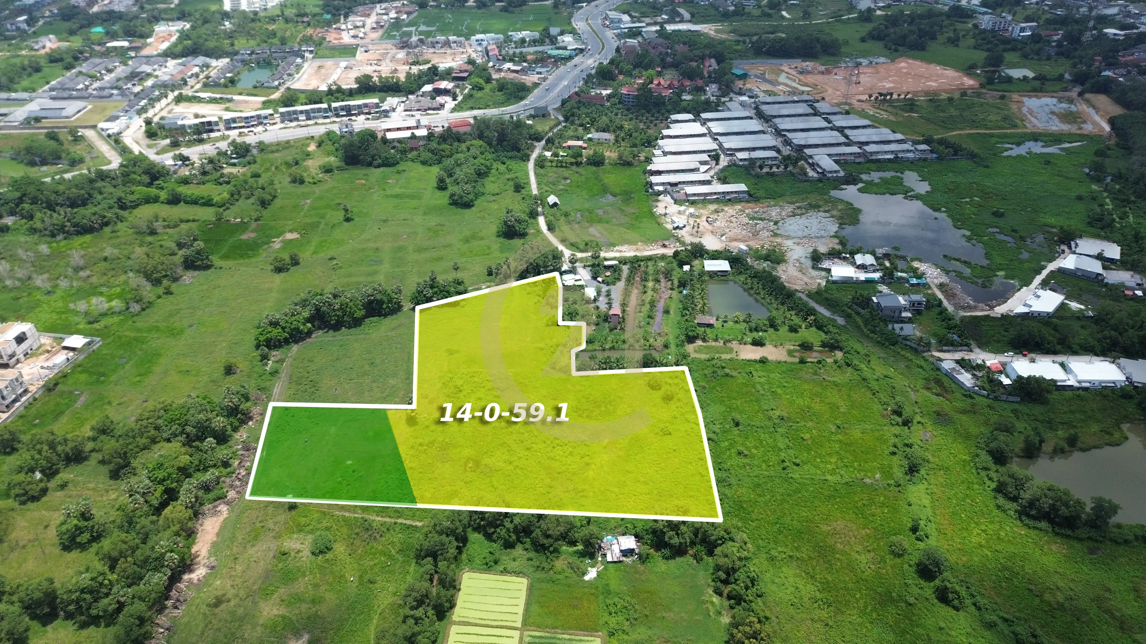 Prime 14-Rai Land for Sale in Ban Don, Thalang, Phuket