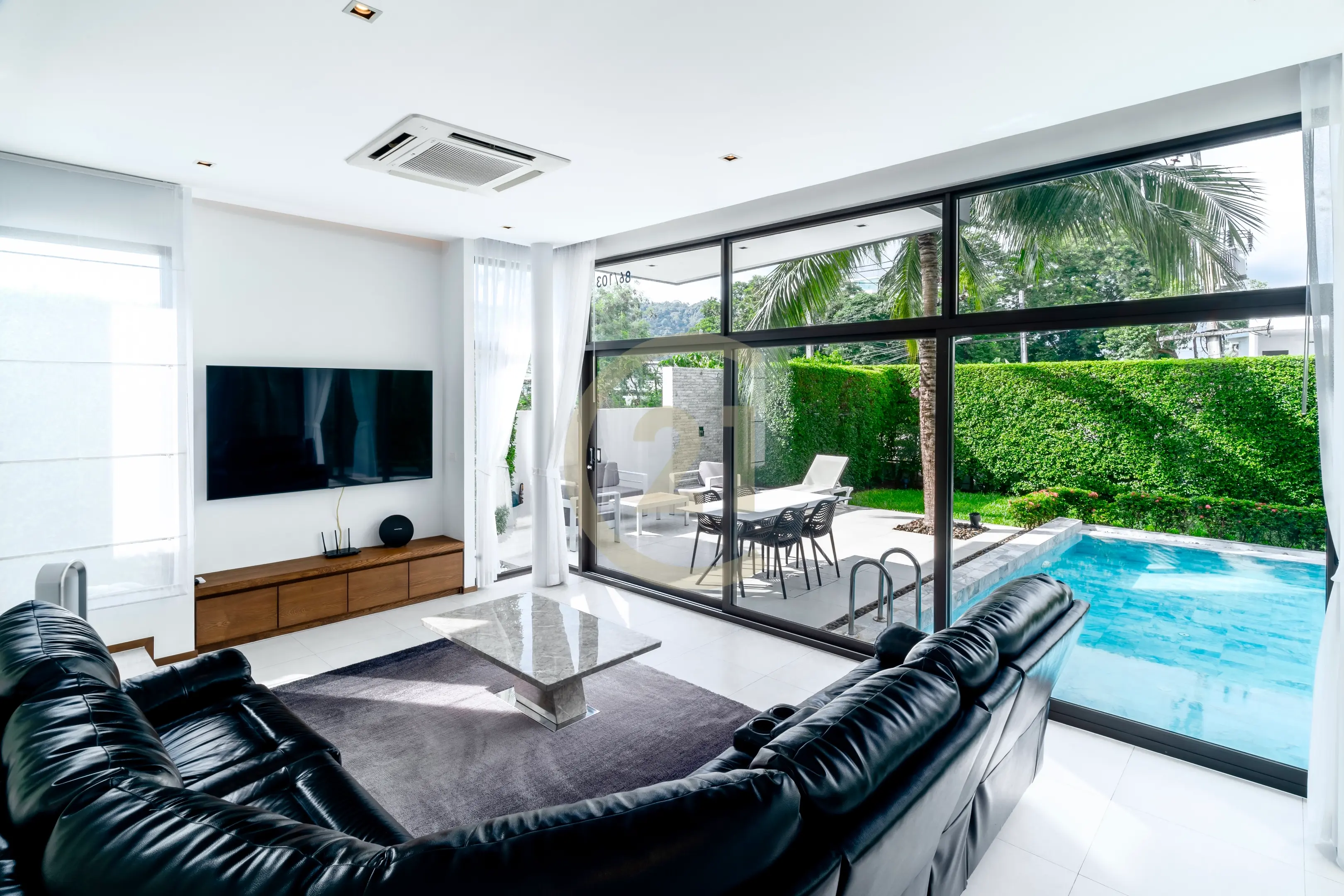 3 Bedroom Luxury Pool Villa for Rent in Nai Harn