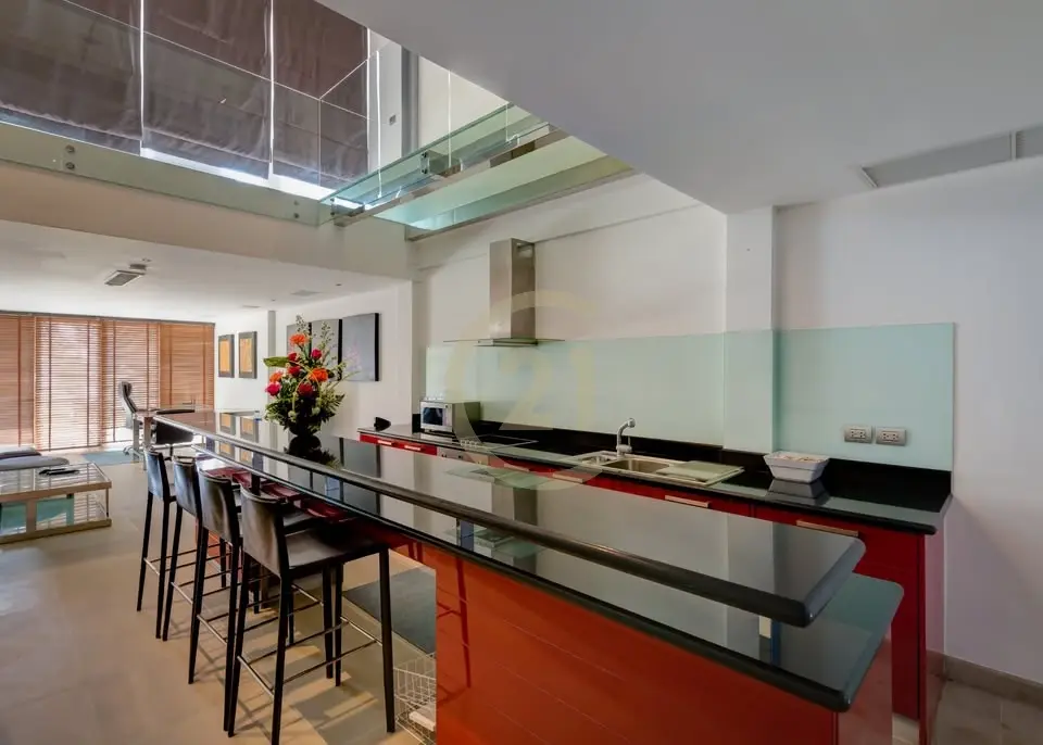 Large 2-Bedroom 3 Story Duplex Penthouse Overlooking Surin Beach for Rent