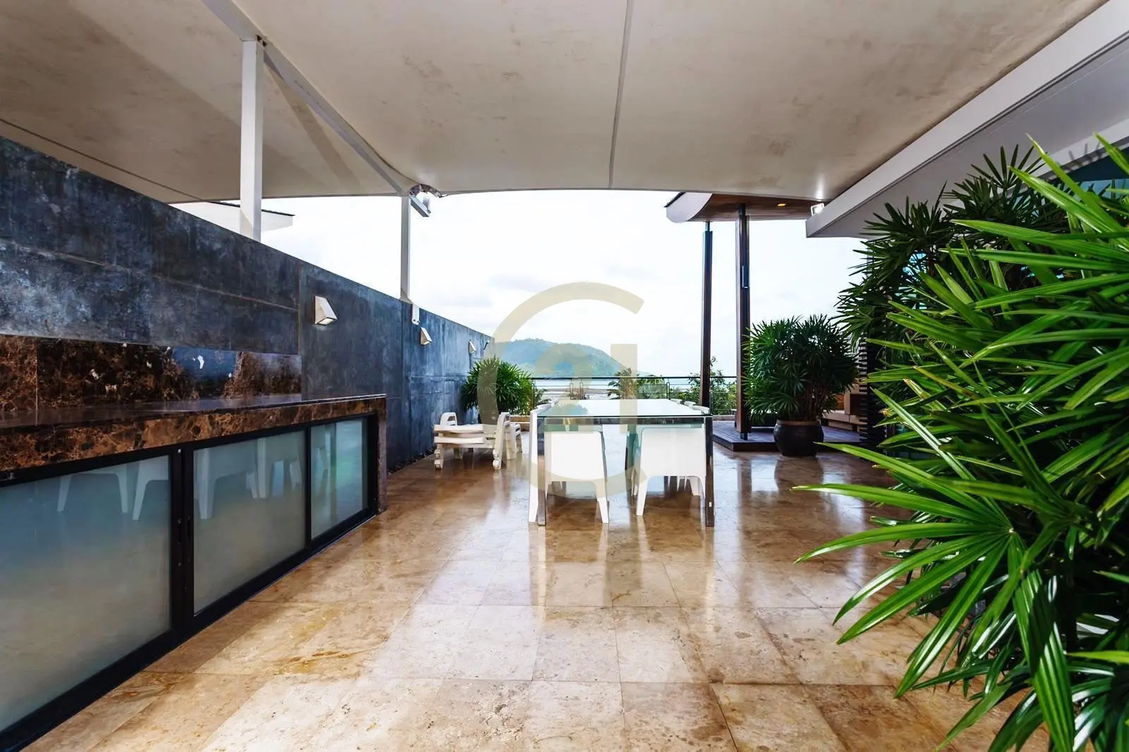 Seaview 4-Bedroom Villa with Private Pool and Modern in Rawai, Phuket