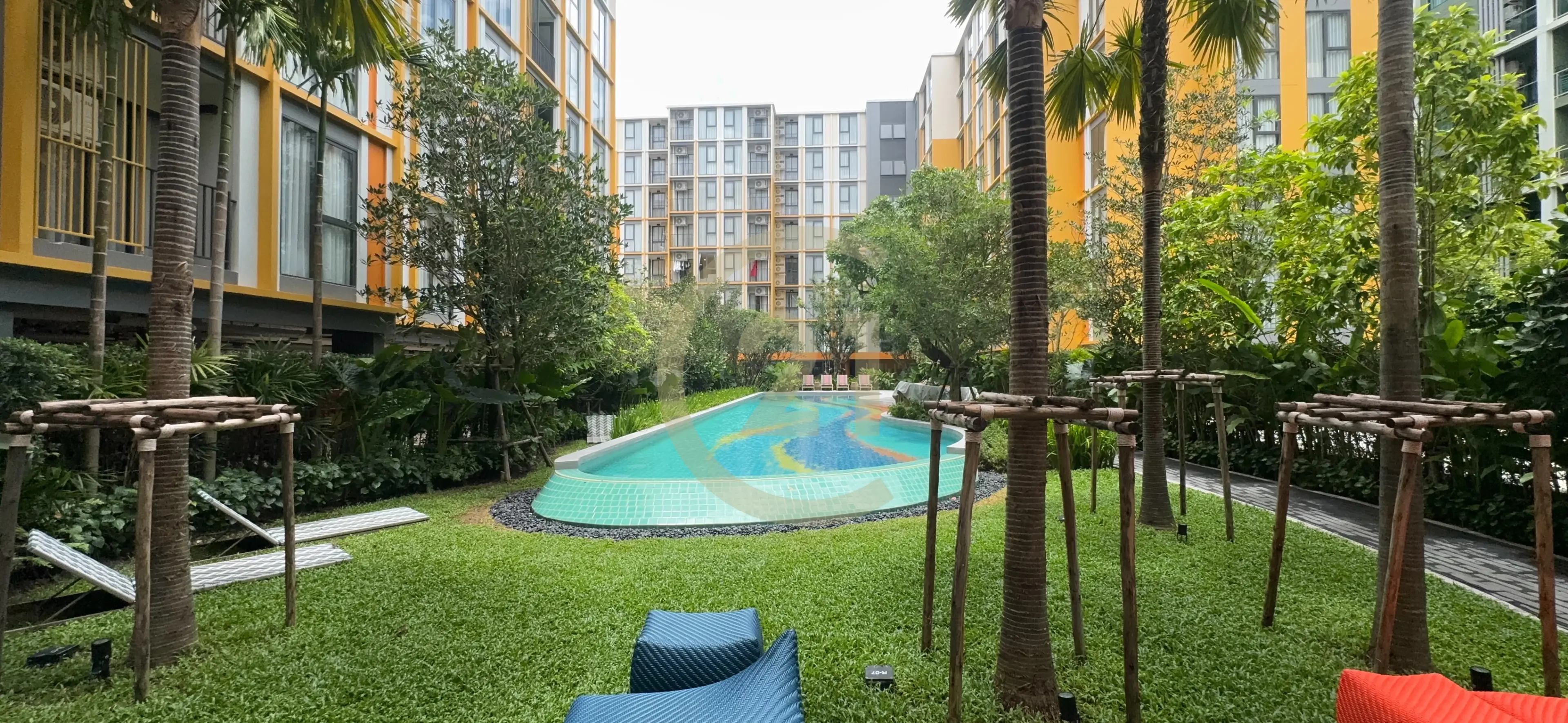 Cozy 2-Bedroom Condo on 6th Floor with Balcony in Wichit, Phuket