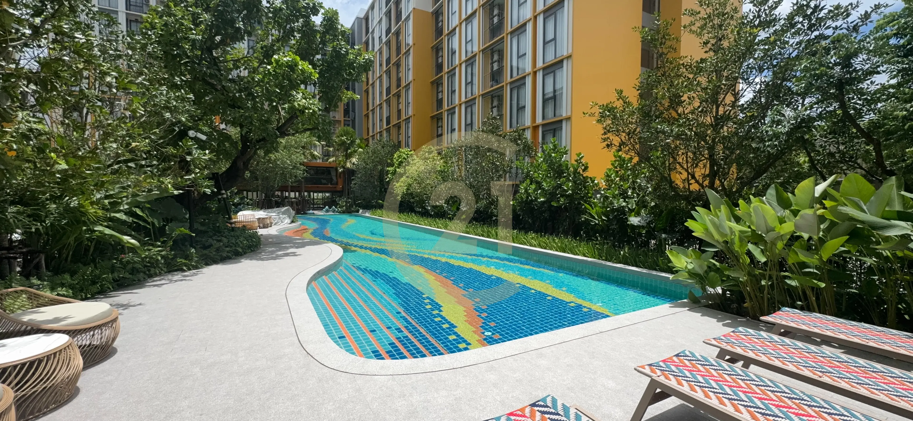 Cozy 2-Bedroom Condo on 6th Floor with Balcony in Wichit, Phuket