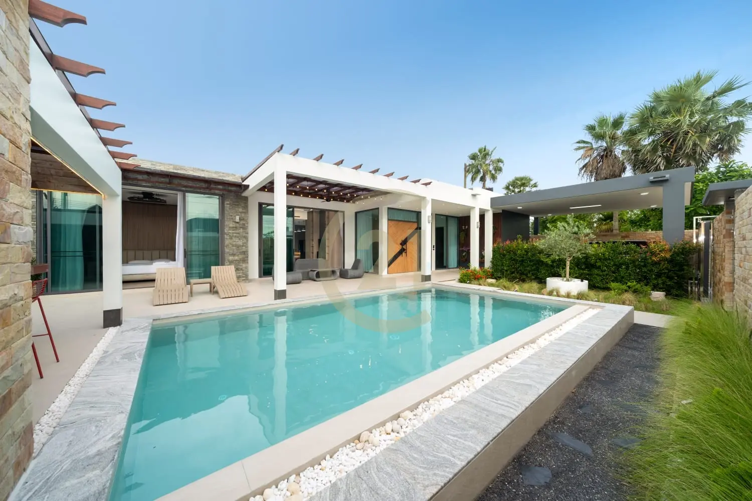 Spacious Modern 4-Bedroom Villa with Pool & Outdoor Living in Thep Krasattri, Phuket