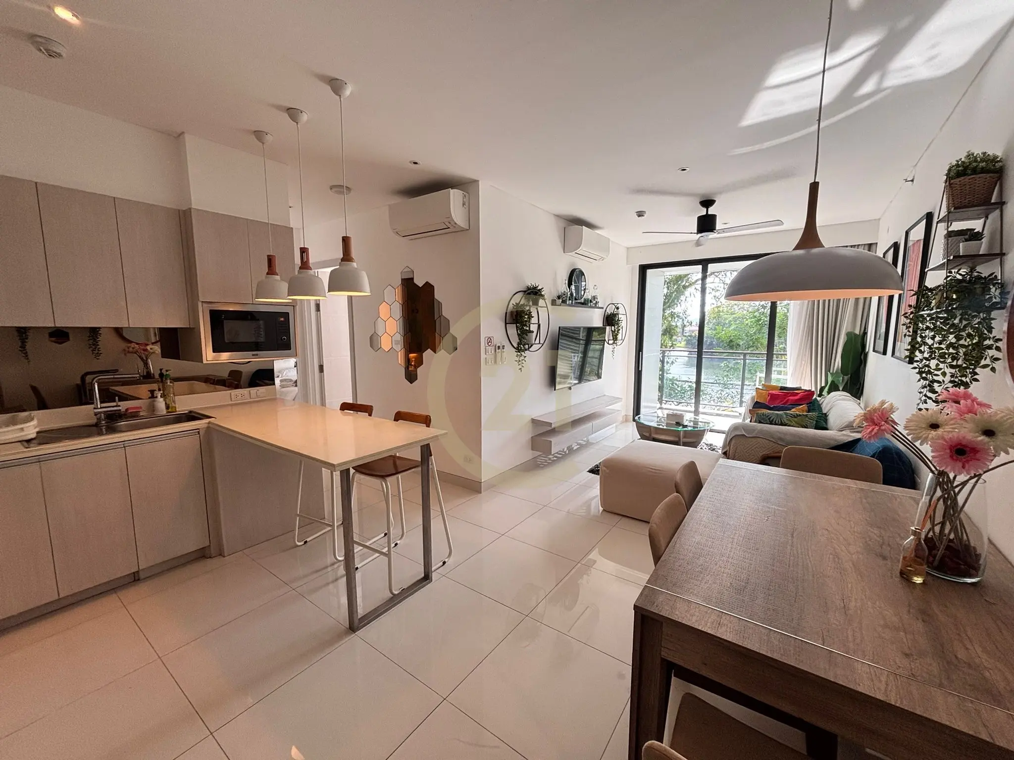 Spacious 2-Bed with Balcony & Water View in Laguna Phuket