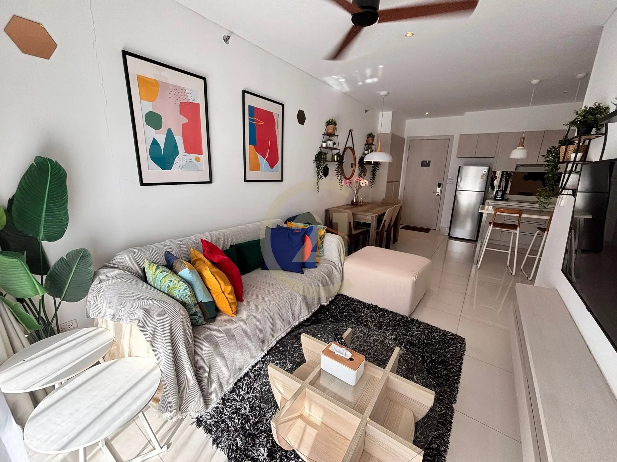 Spacious 2-Bed with Balcony & Water View in Laguna Phuket