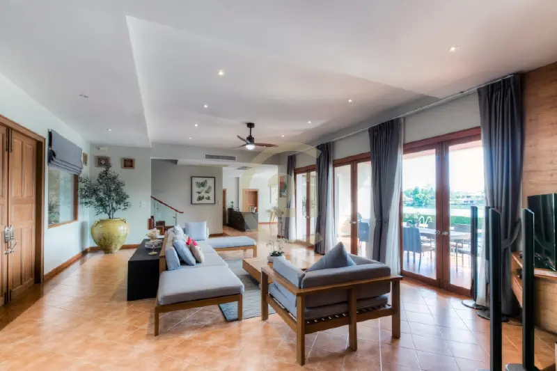 Spacious 5-Bedroom Modern Villa with Pool and Lake View in Laguna