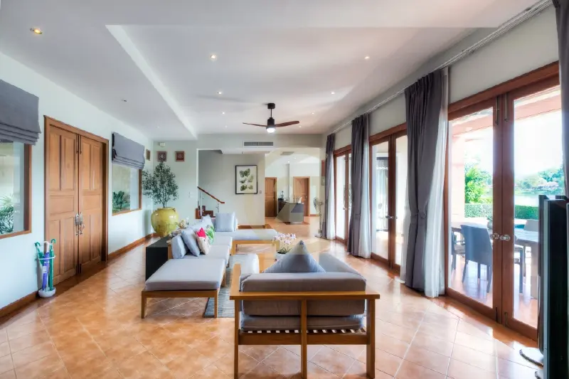 Spacious 5-Bedroom Modern Villa with Pool and Lake View in Laguna