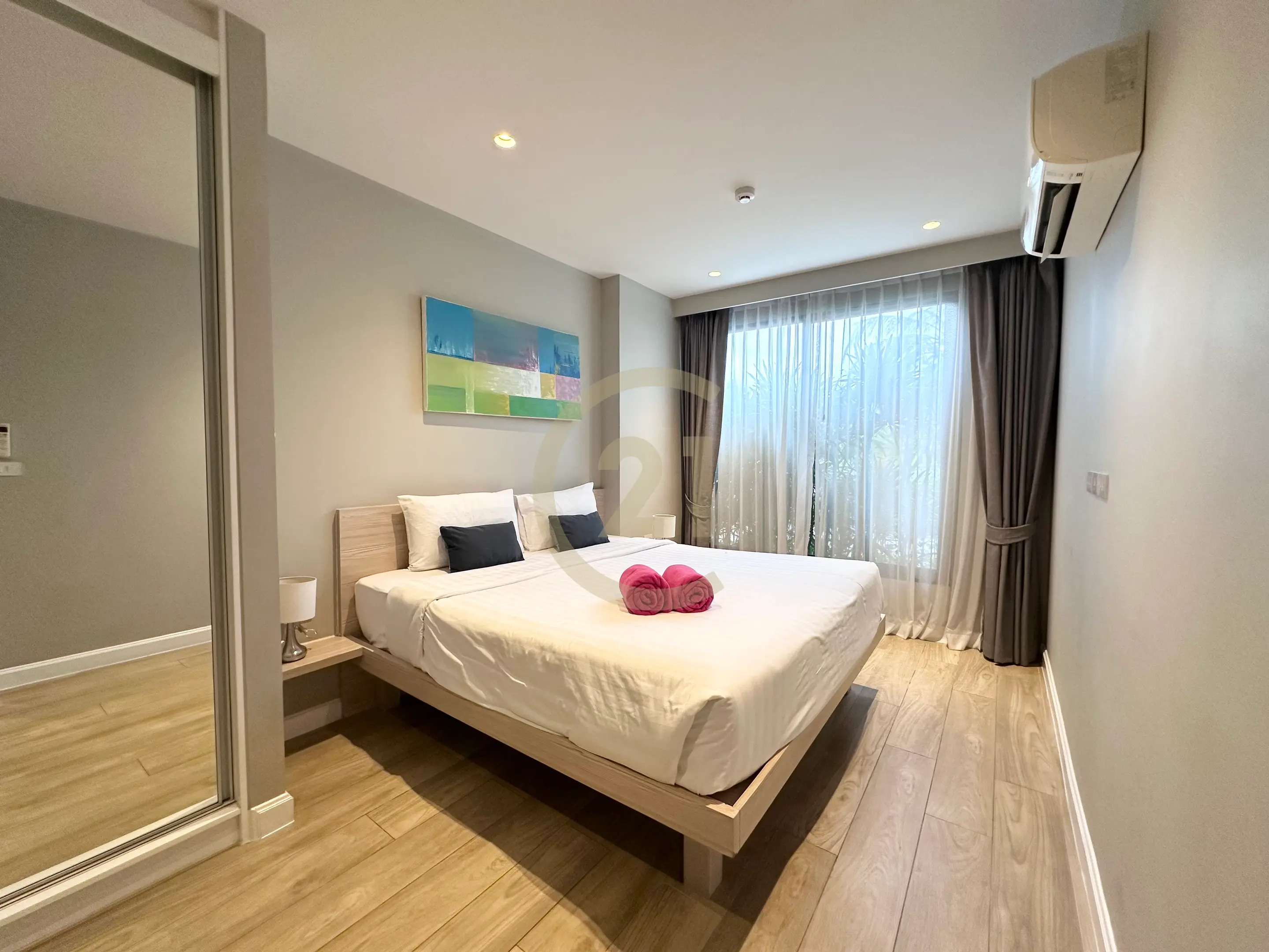  3-Bedroom Pool & Garden View Condo for Sale in Cherng Talay - Diamond Condominium