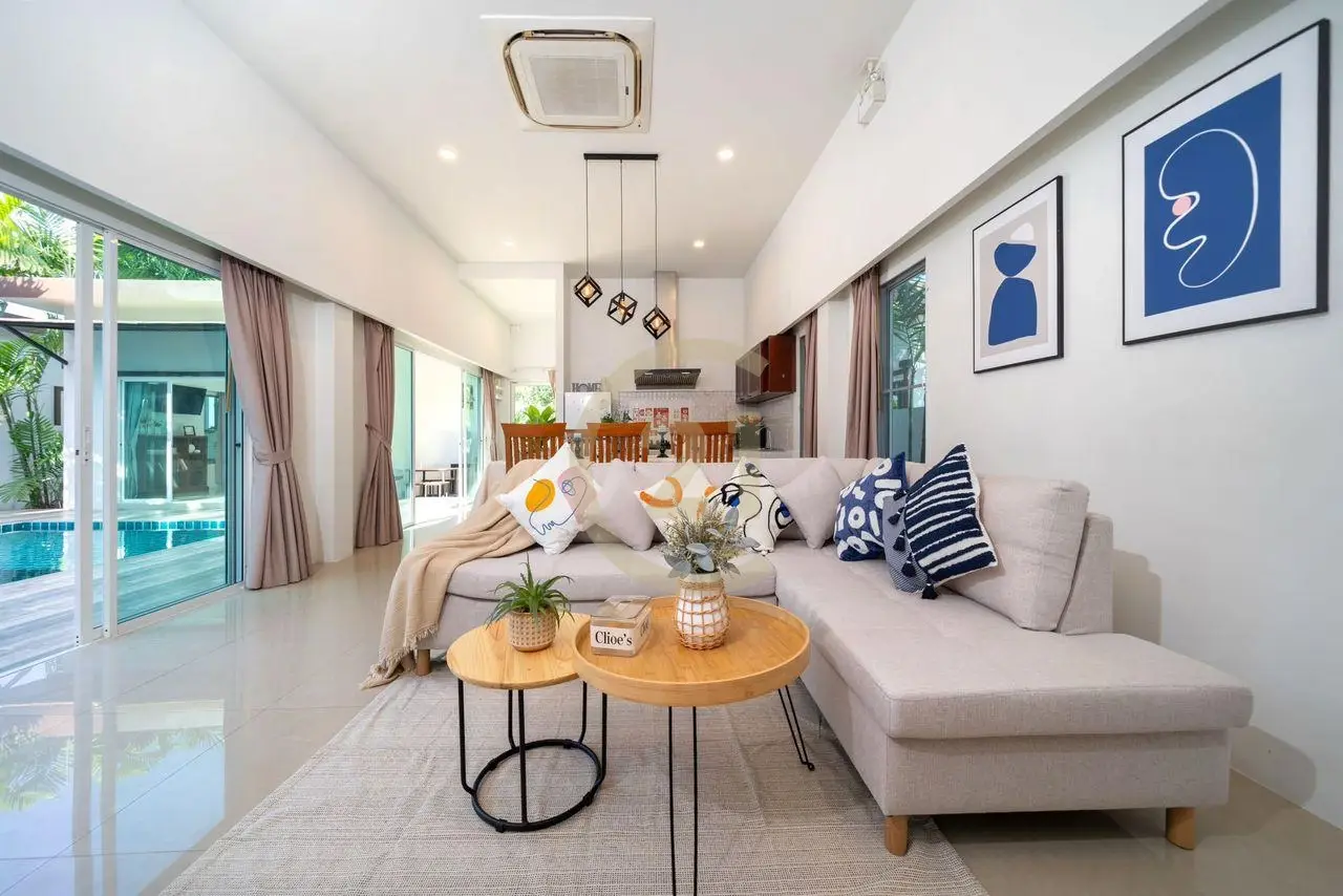 3-Bedroom Pool Villa for Rent in Chalong