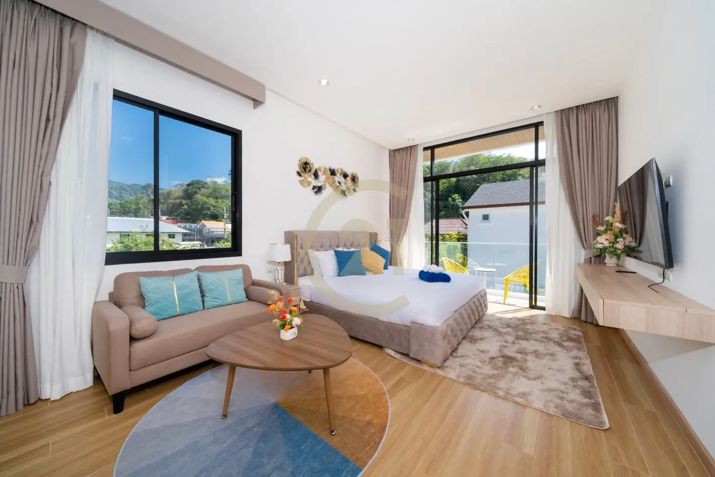  3-Bedroom Modern Pool Villas for Sale in Kamala, Phuket - Goldena 