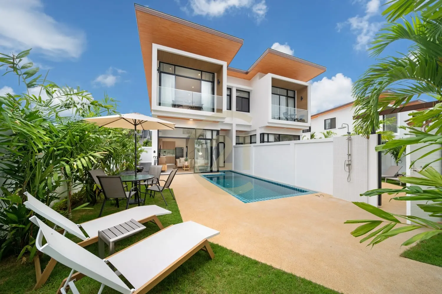  3-Bedroom Modern Pool Villas for Sale in Kamala, Phuket - Goldena 