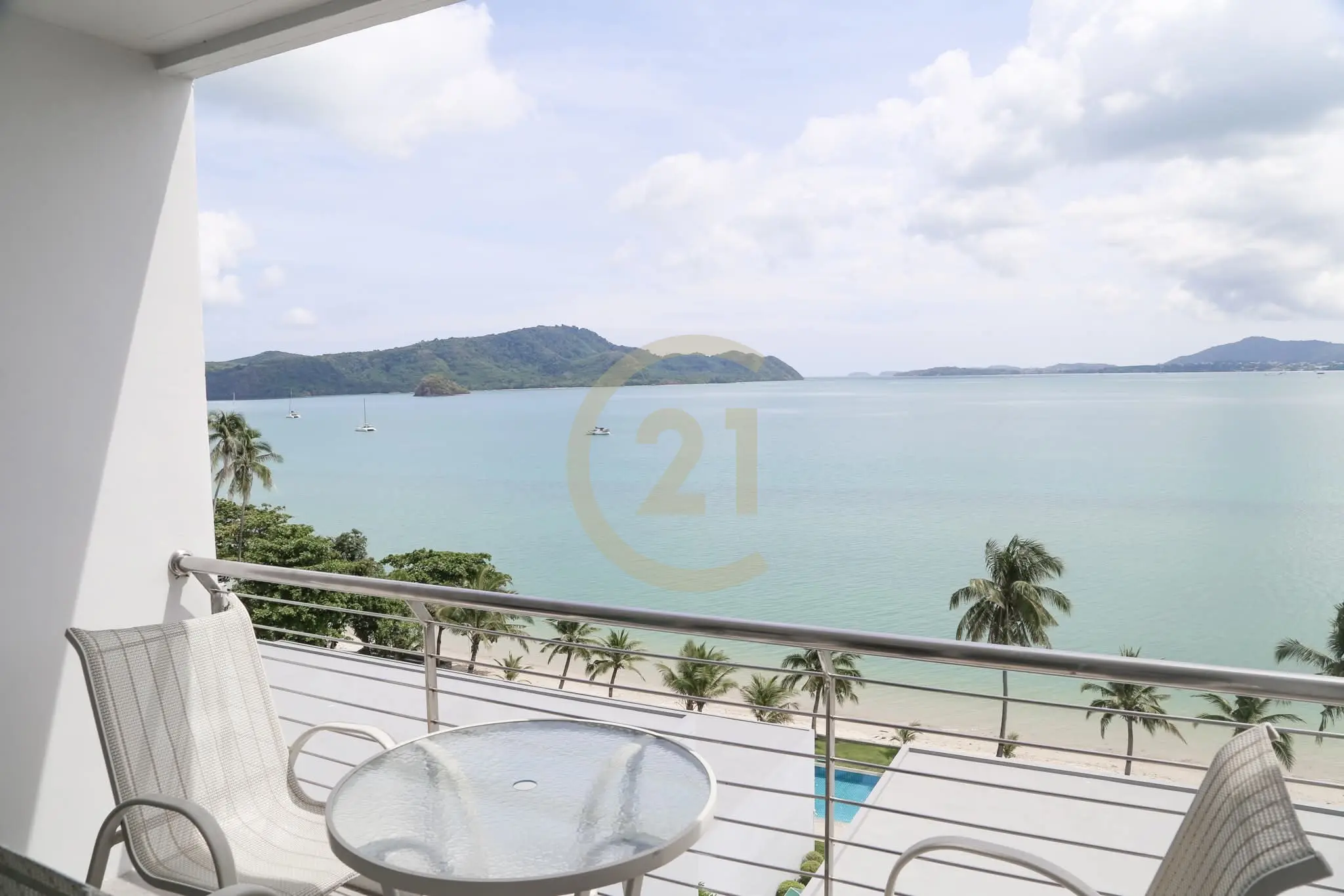 Spacious 4-Bed Penthouse with Oceanfront Access in Panwa, Phuket