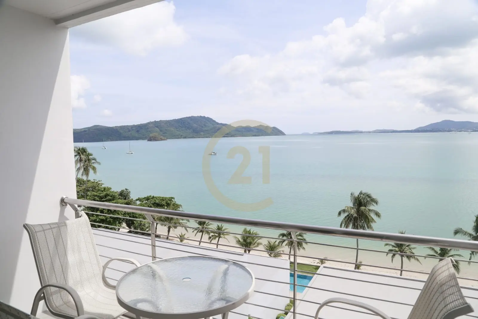 Spacious 4-Bed Penthouse with Oceanfront Access in Panwa, Phuket