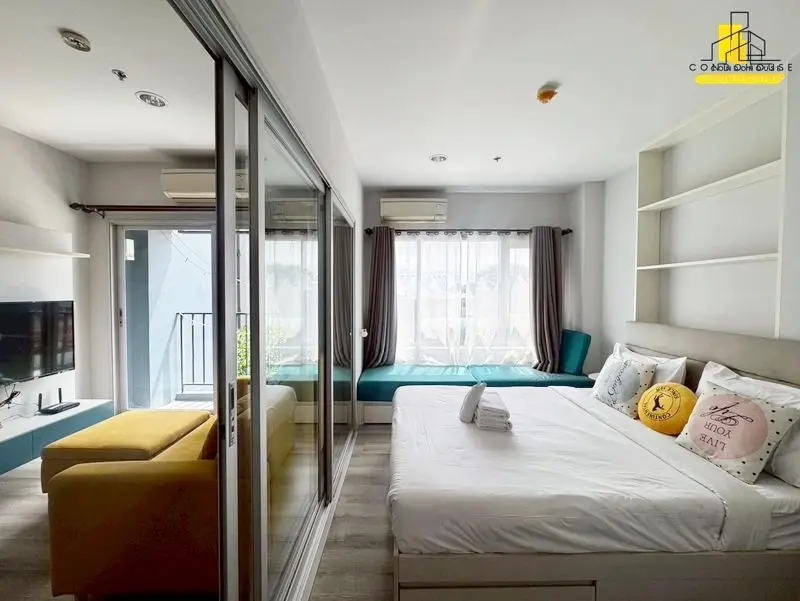 Cozy 1-Bed Condo with Balcony and Smart Layout in Nong Prue, Pattaya
