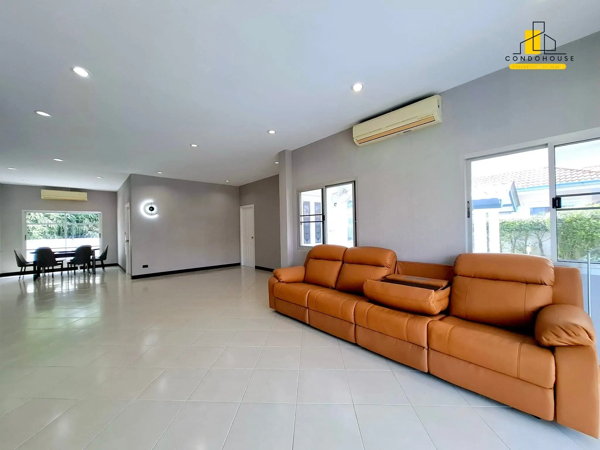 Comfortable 3-Bedroom Single-Story House with Pool in Quiet Nong Prue Corner Lot