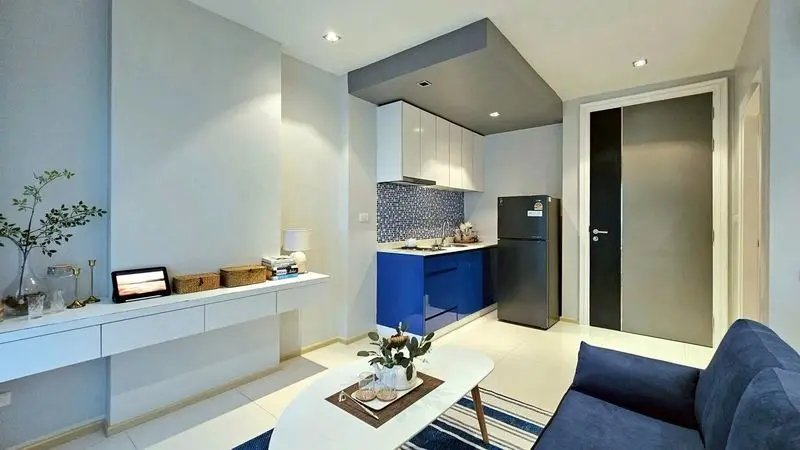 Cozy 1-Bed Condo with Balcony and Modern Kitchen in Jomtien Soi 8