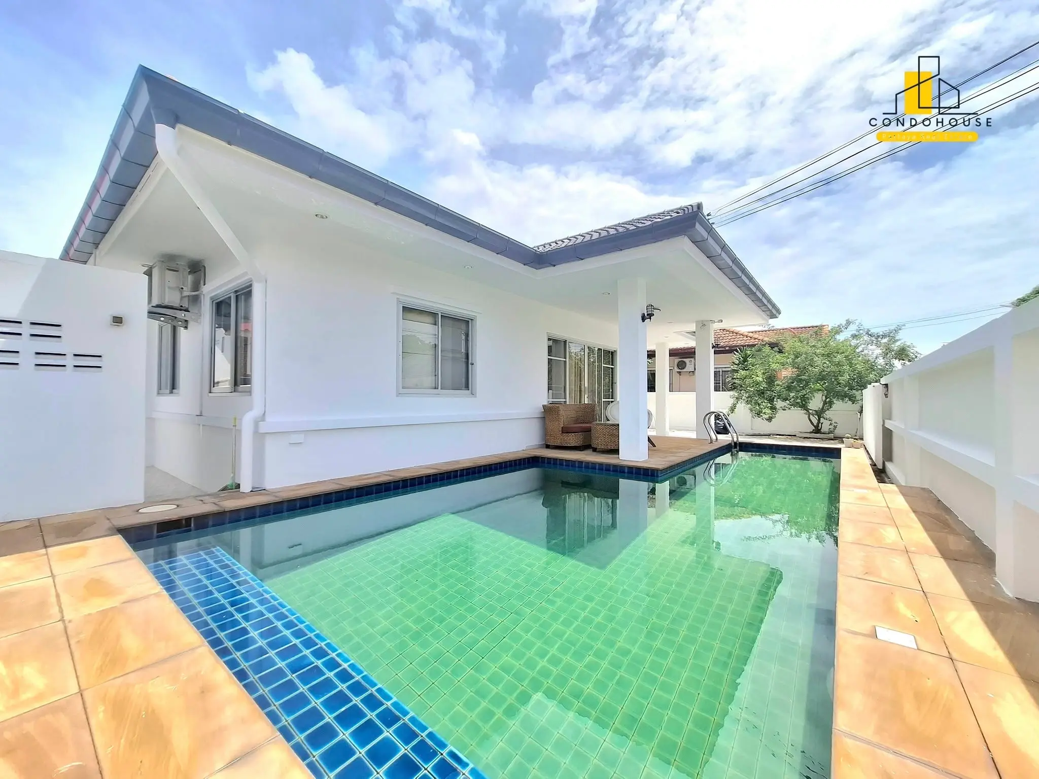 Modern 1-Bedroom House with Private Pool