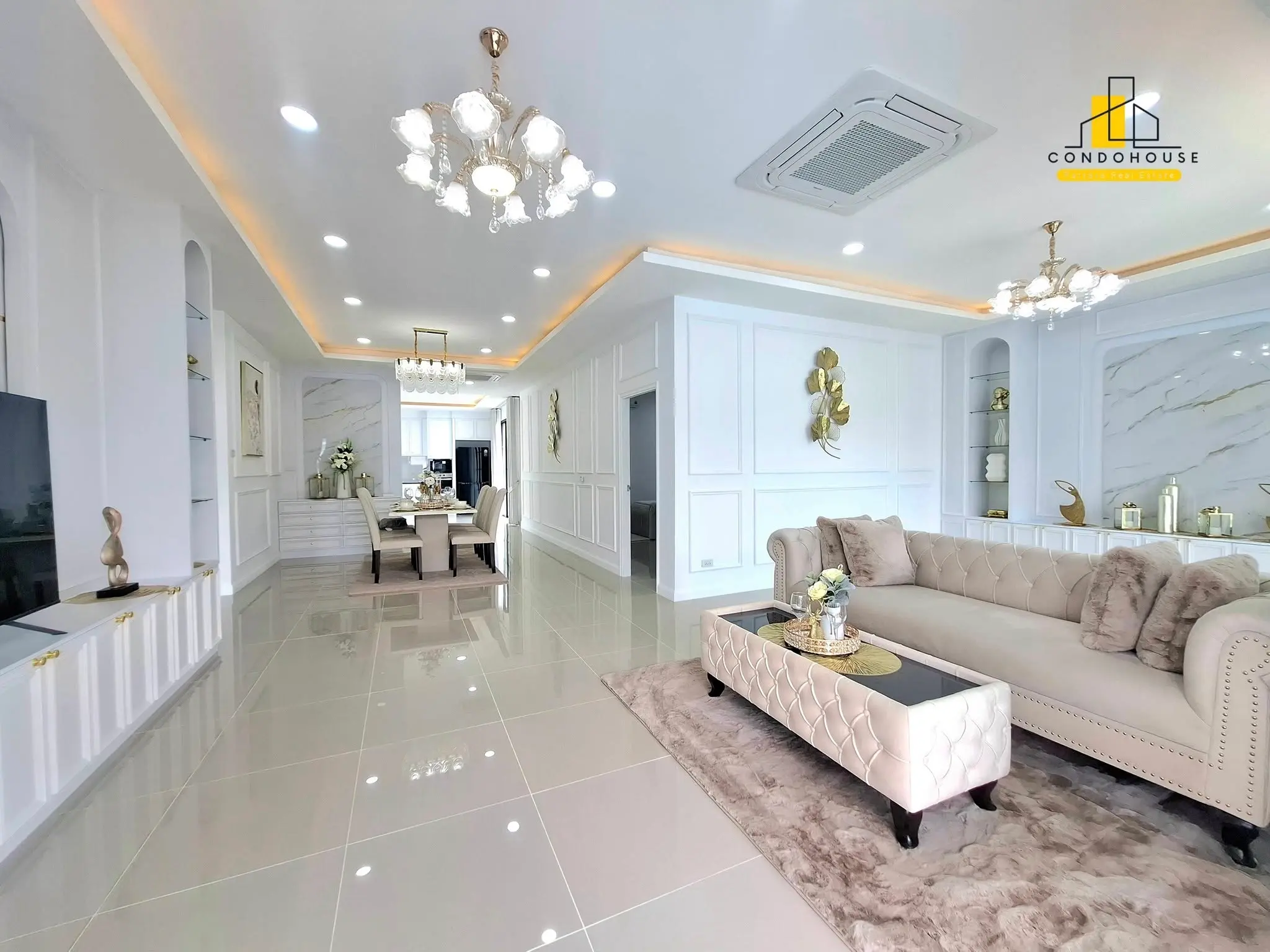 Spacious Single-Story Modern Home with Pool in Pattaya City