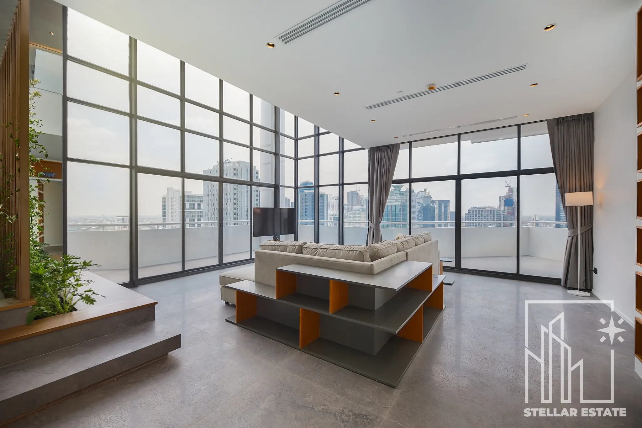 Jungle paradise duplex penthouse in Thonglor Bangkok